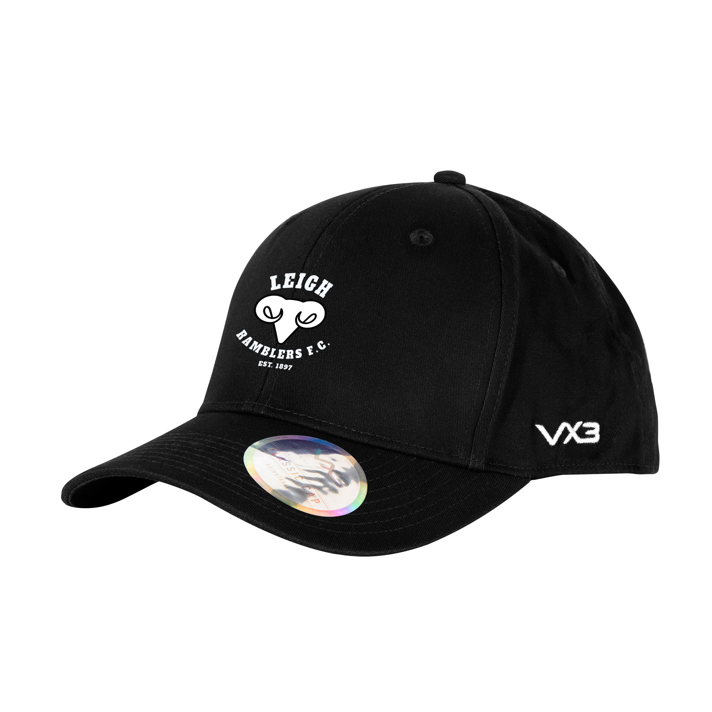 Leigh Ramblers FC Classic Cap Black