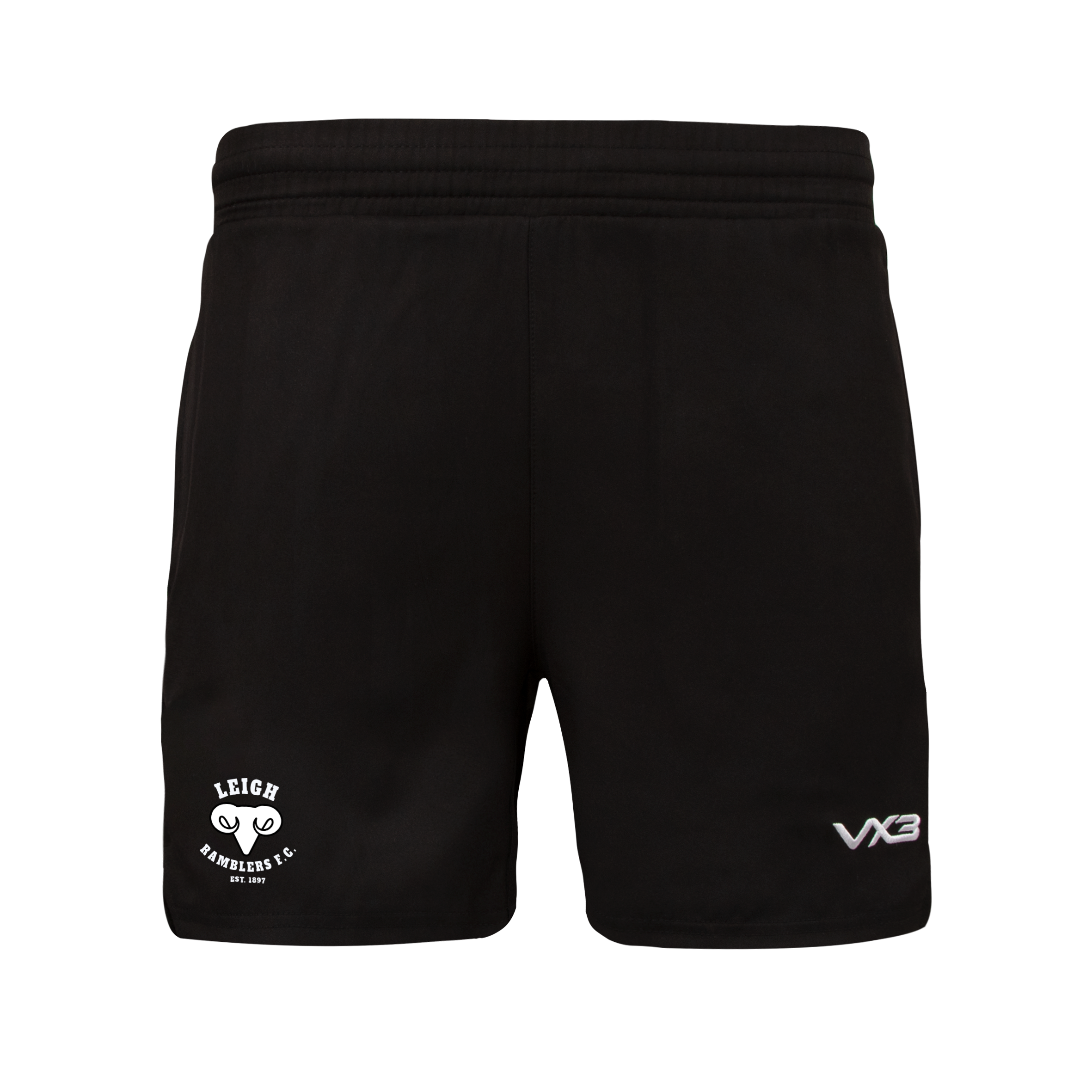Leigh Ramblers FC Ludus Gym Shorts Black