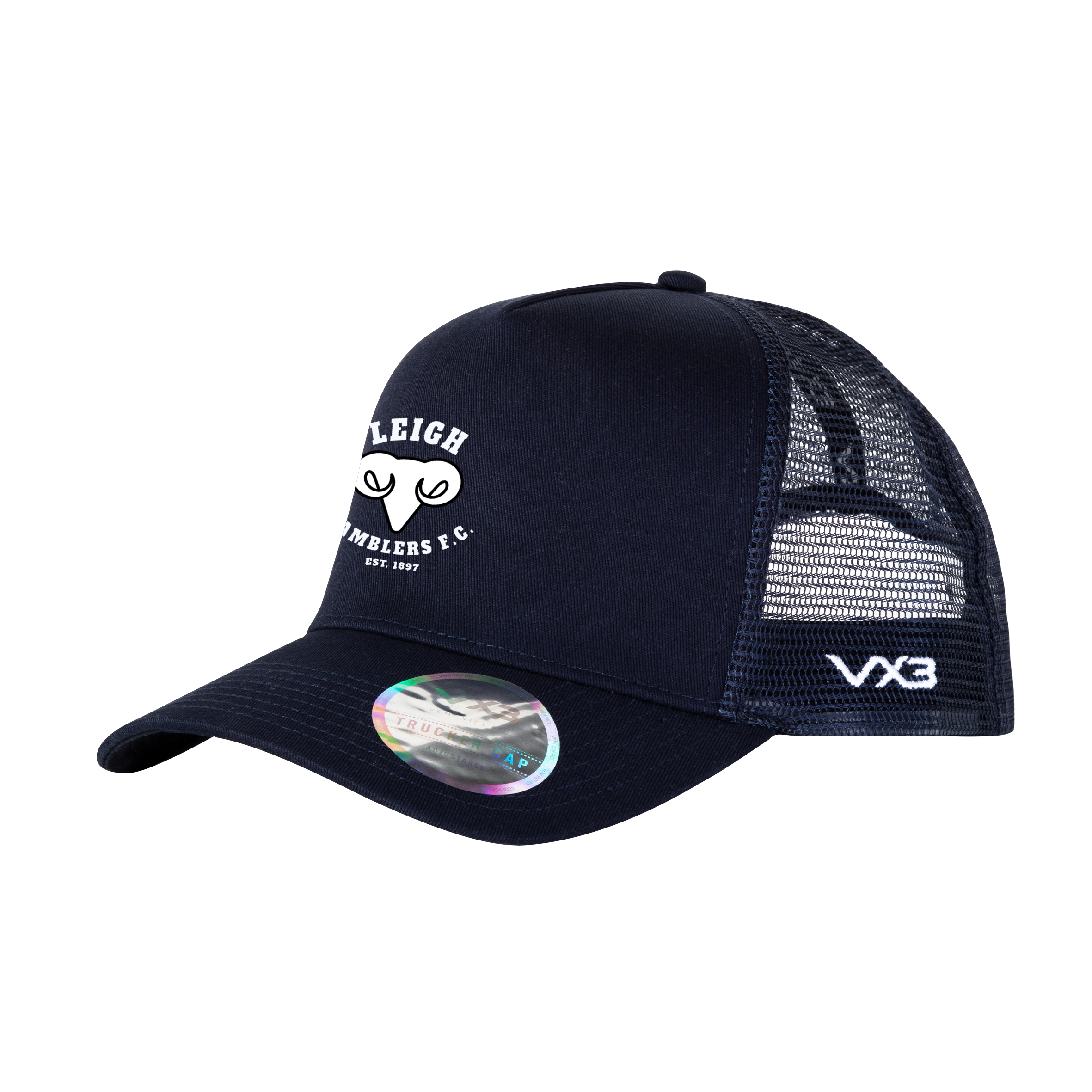 Leigh Ramblers FC Trucker Cap Navy