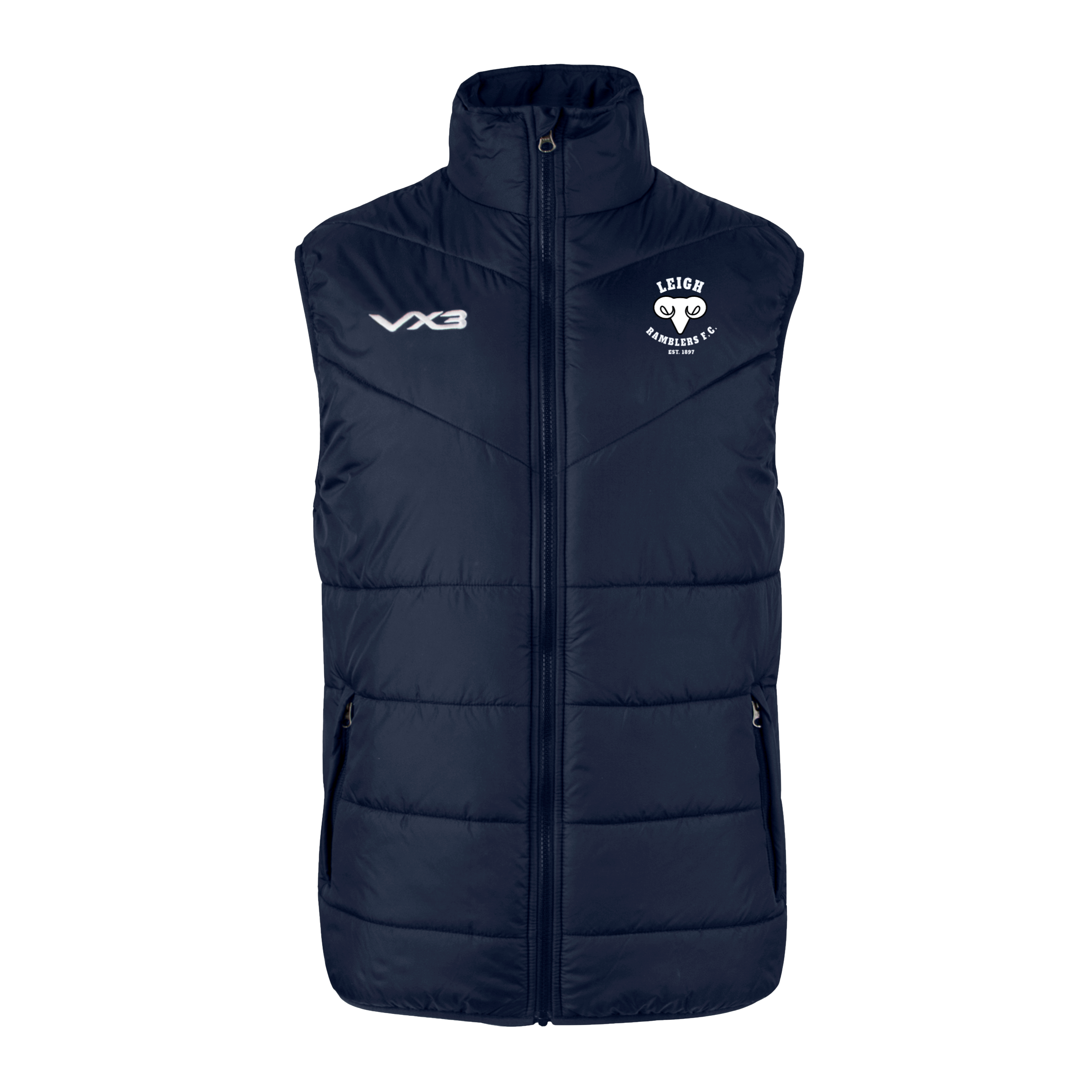 Leigh Ramblers FC Ventus Gilet Navy