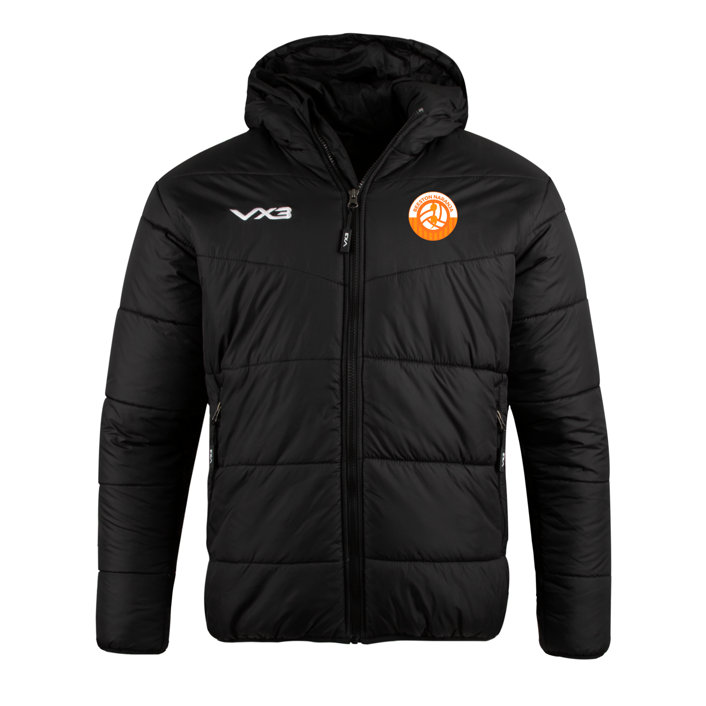 Beeston Naranja FC Lorica Quilted Jacket