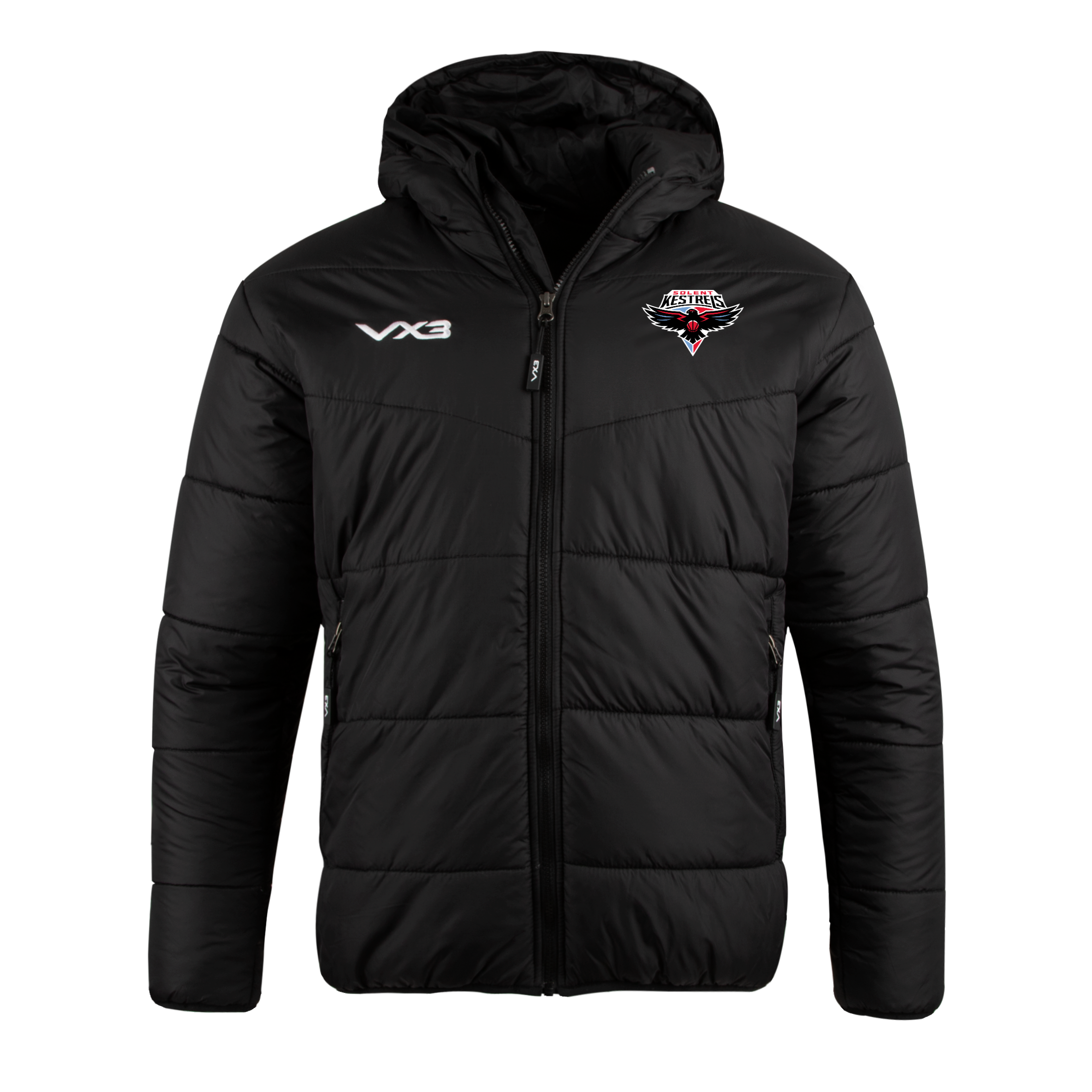 Solent Kestrels Basketball Lorica Quilted Jacket Youth