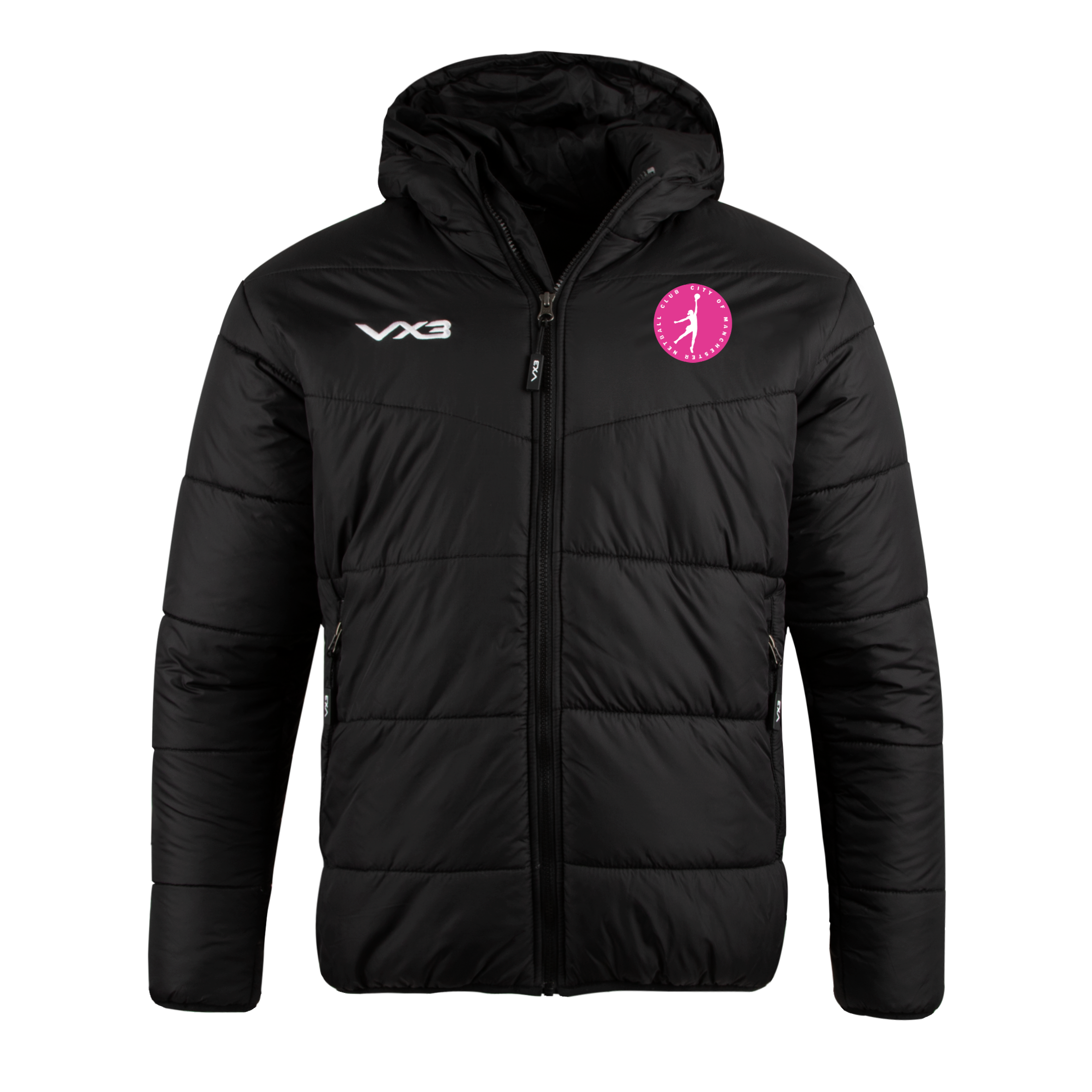 City of Manchester Netball Lorica Quilted Jacket