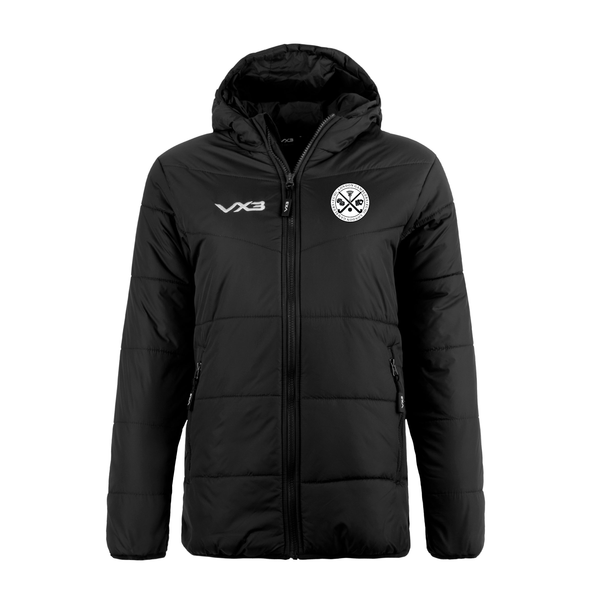 London Gamblers Hockey Lorica Quilted Jacket Ladies