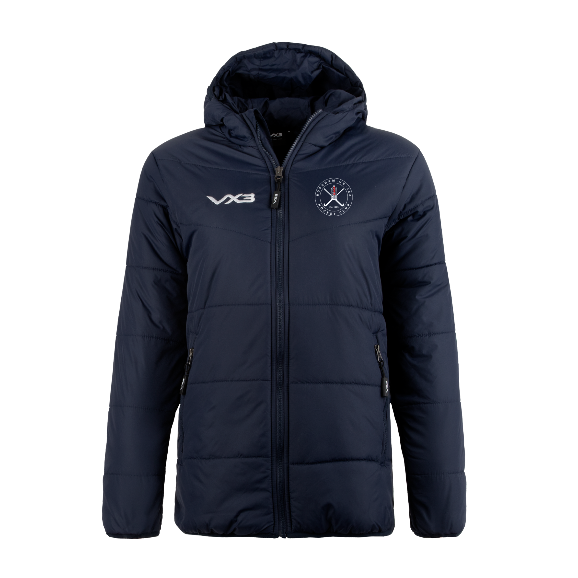 Burnham On Sea Hockey Club Lorica Quilted Jacket Ladies