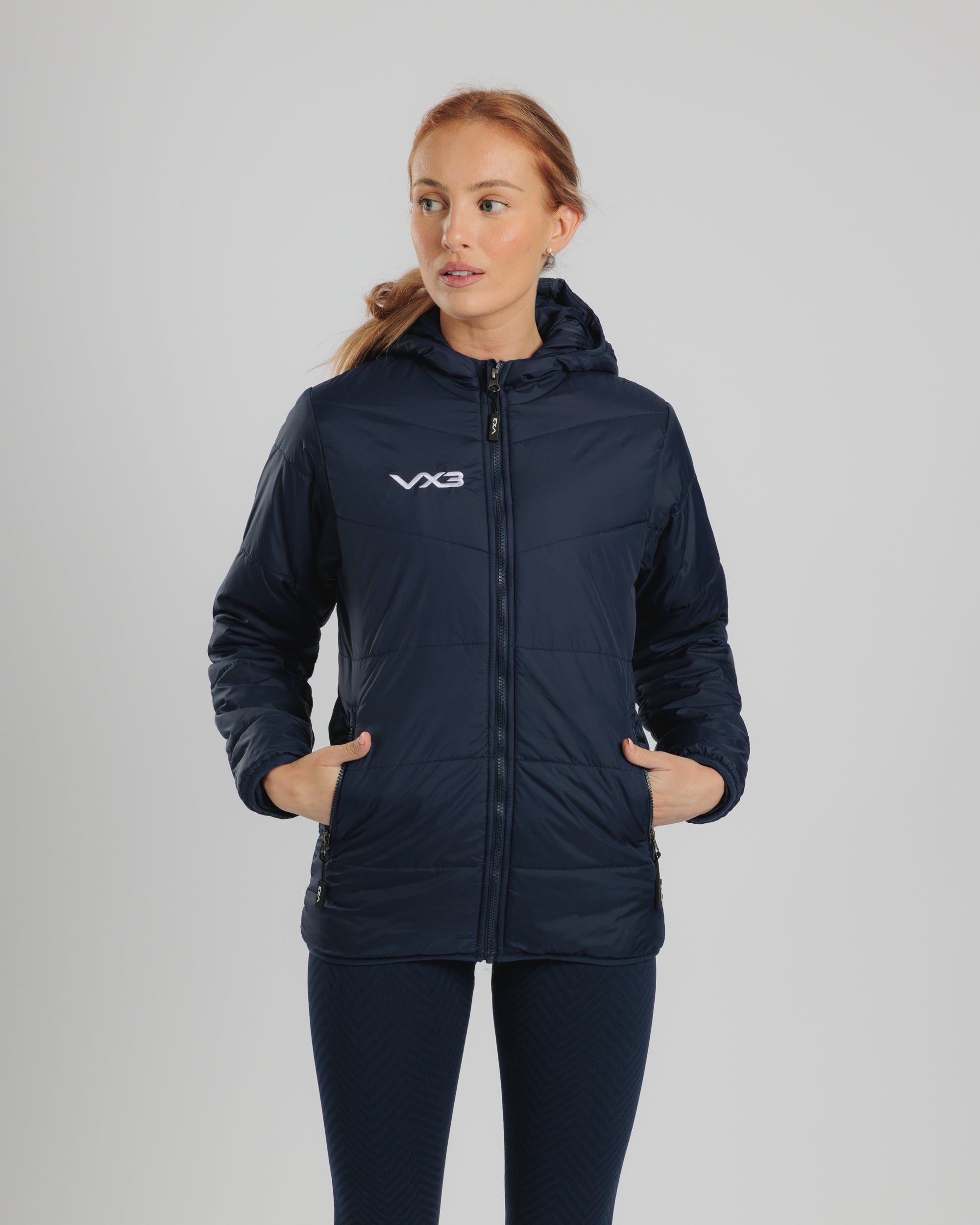 Lorica Quilted Jacket Ladies Navy