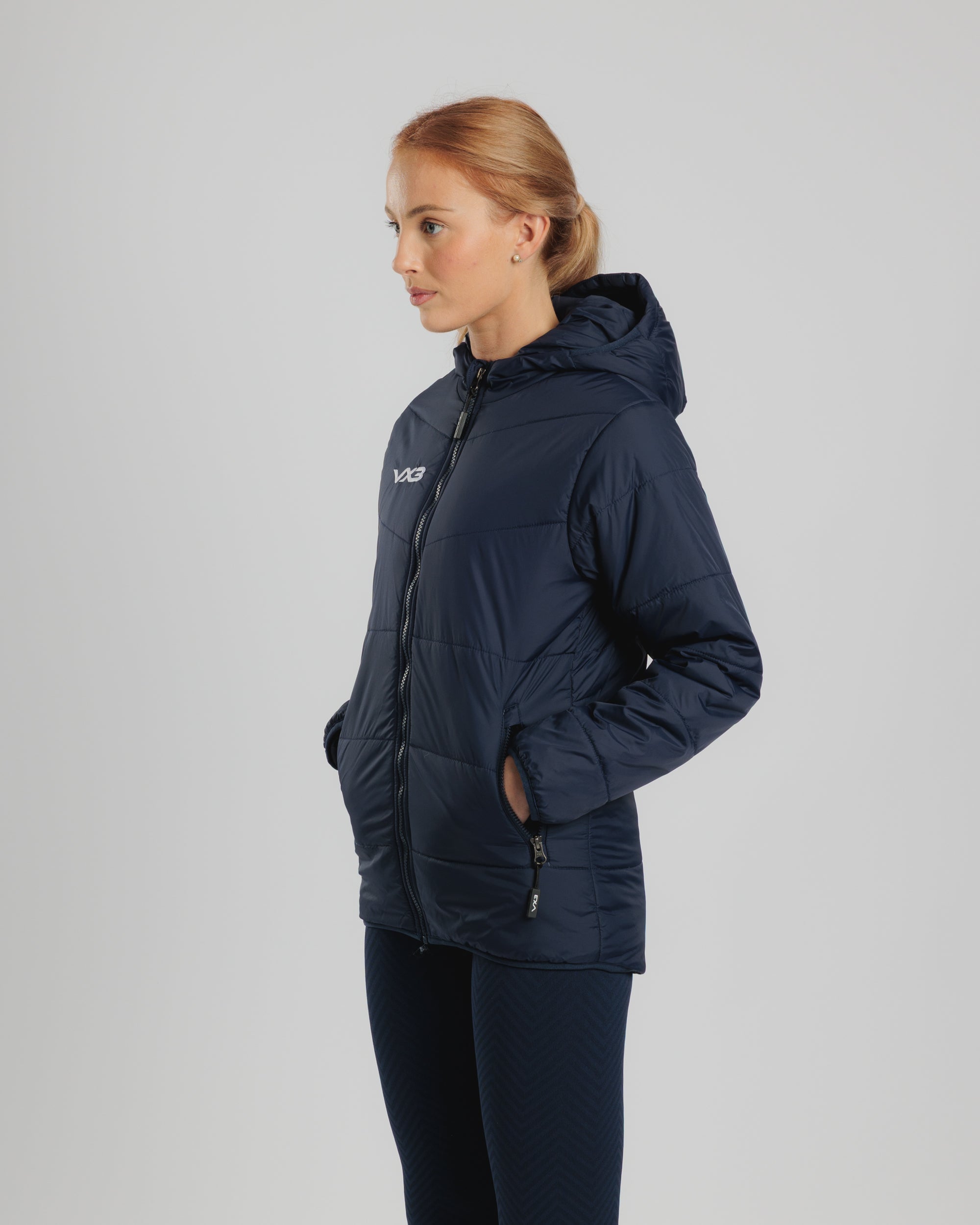 Lorica Quilted Jacket Ladies Navy