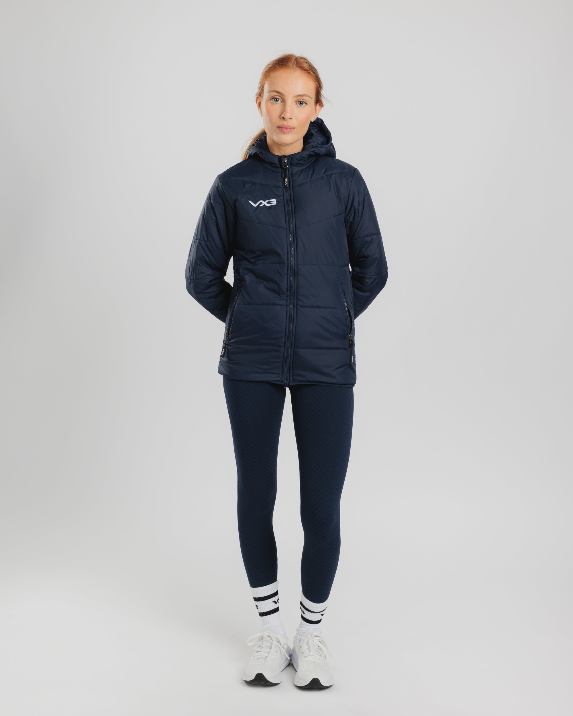 Lorica Quilted Jacket Ladies Navy