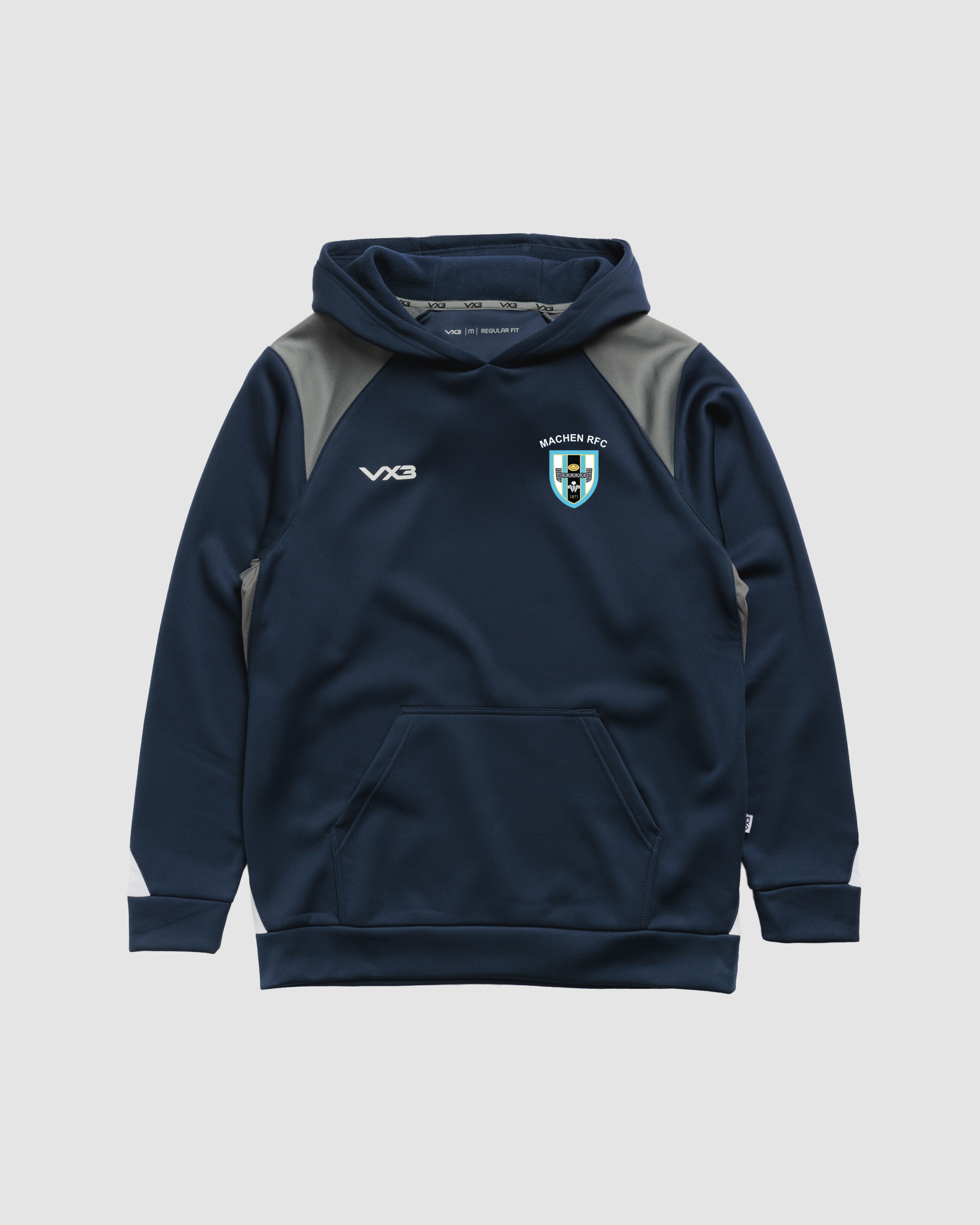 Machen RFC Navy Vertex Youth Hoodie