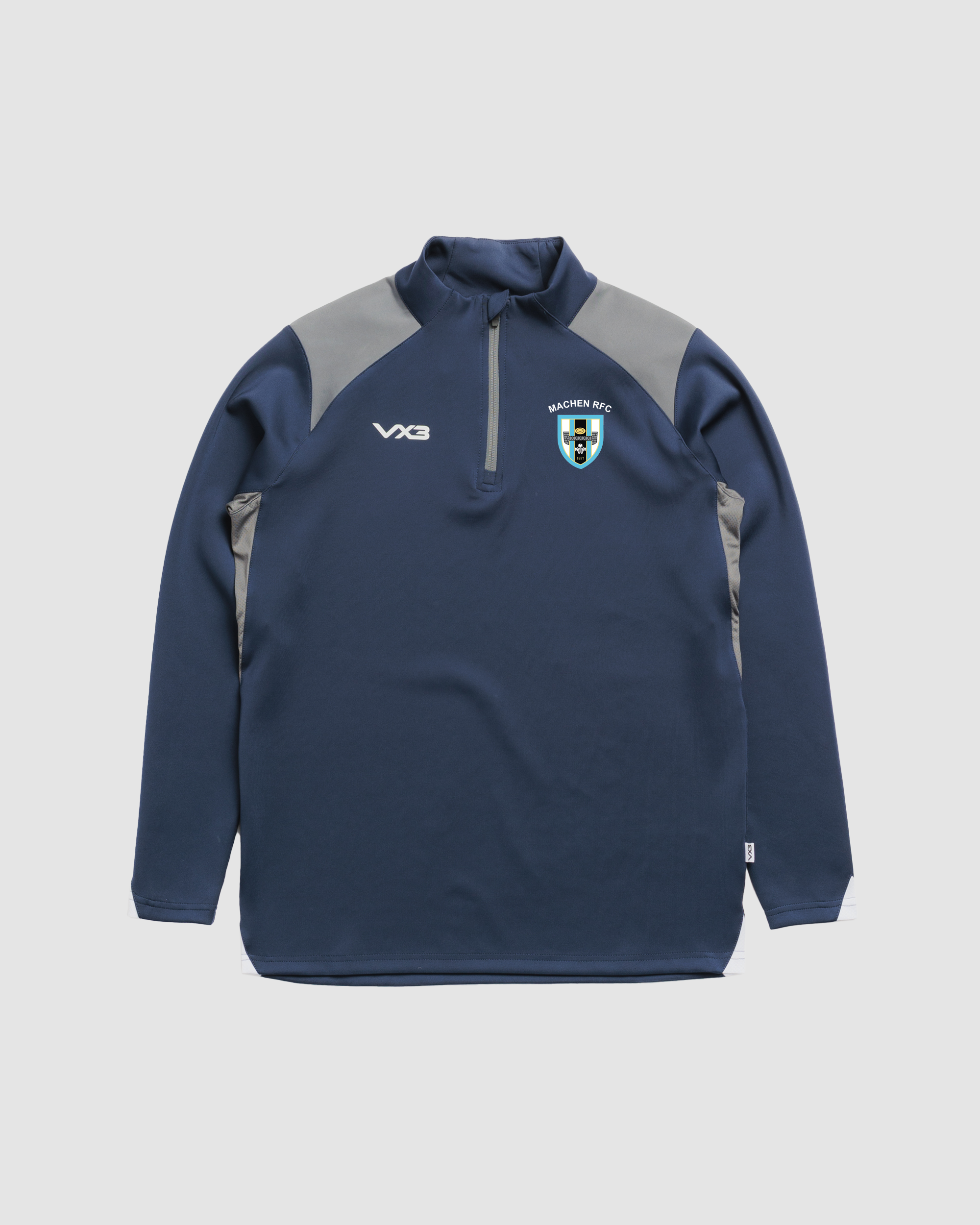 Machen RFC Navy Vertex Quarter Zip