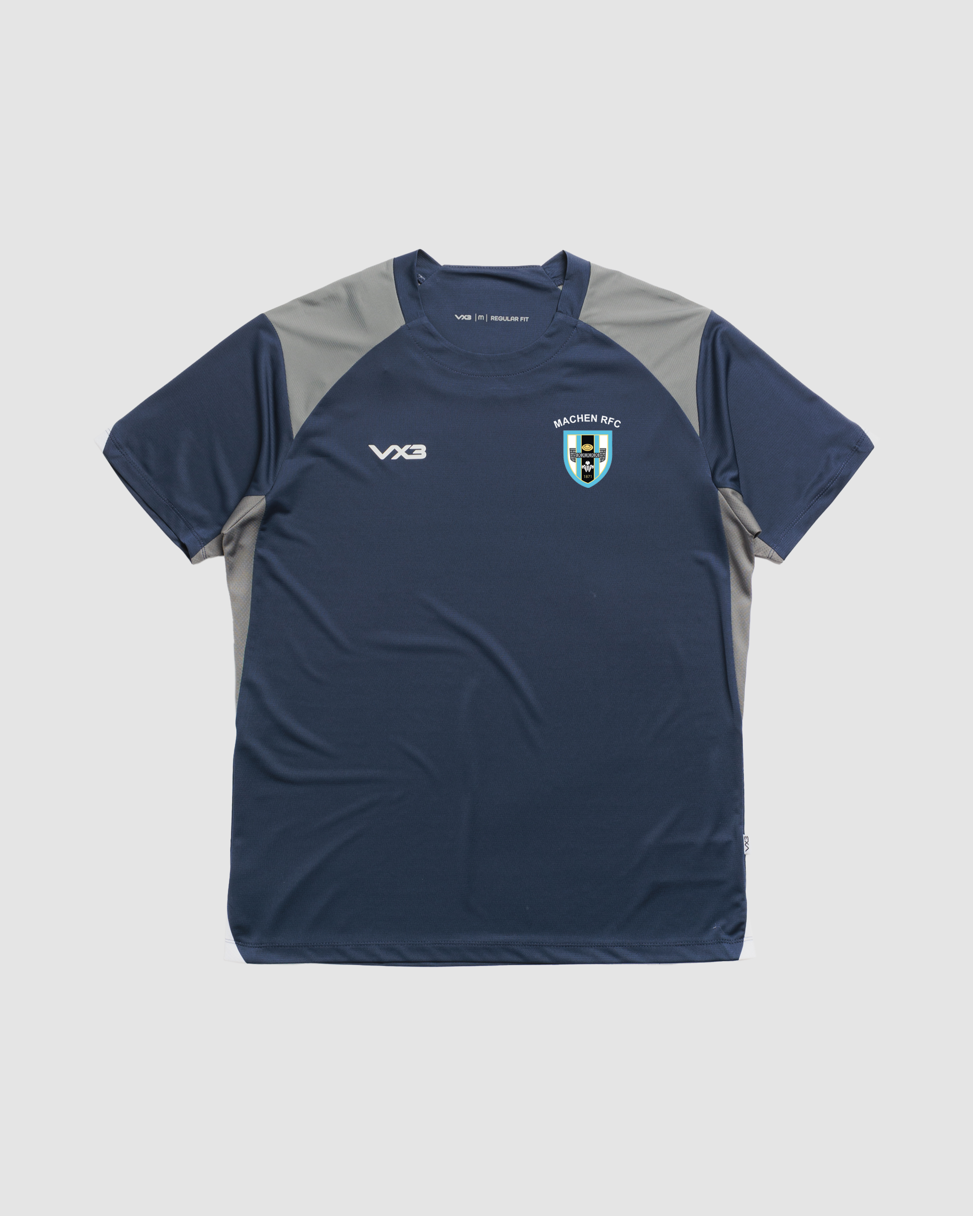 Machen RFC Navy Vertex Youth Tee