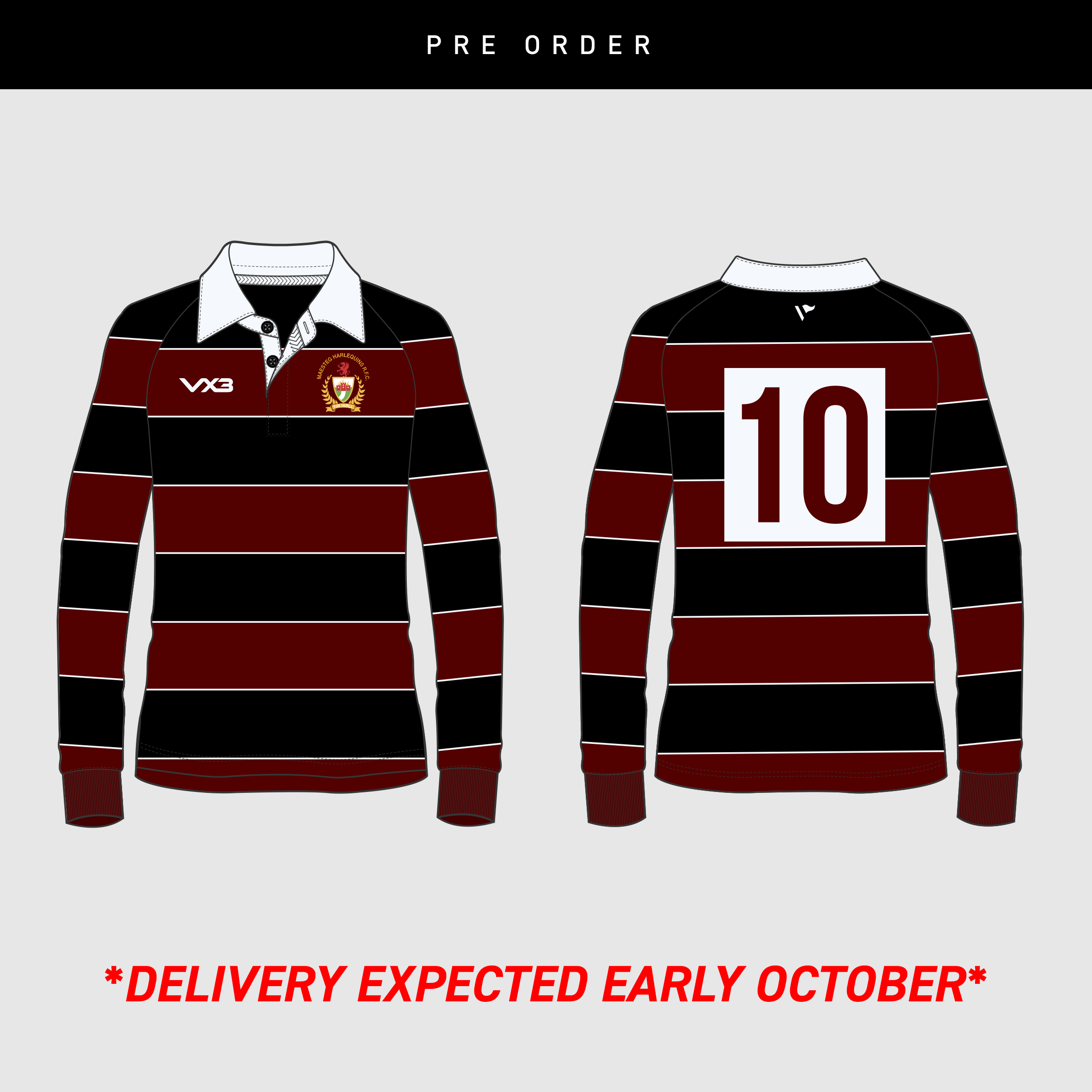 MAESTEG HARLEQUINS HERITAGE JERSEY