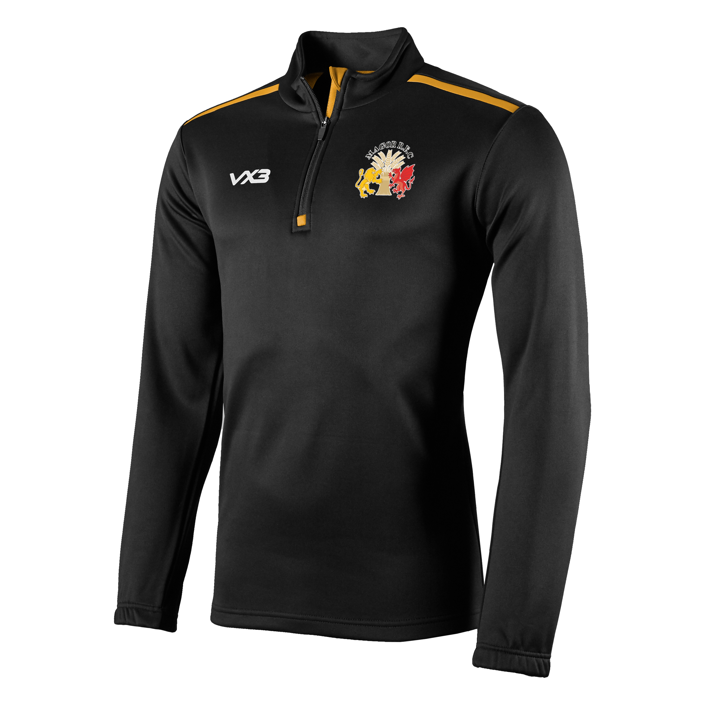 Magor RFC Fortis Youth Quarter Zip Sweat