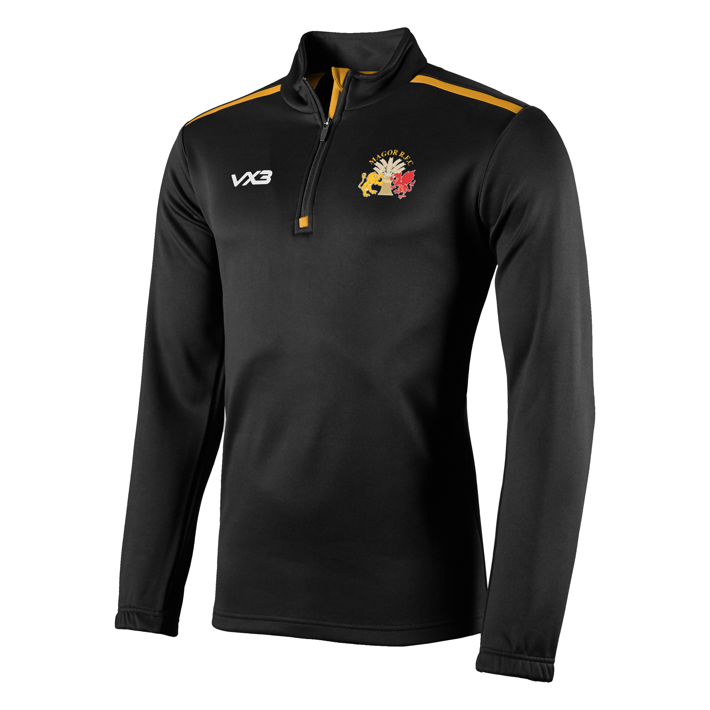 Magor RFC Fortis Quarter Zip Sweat