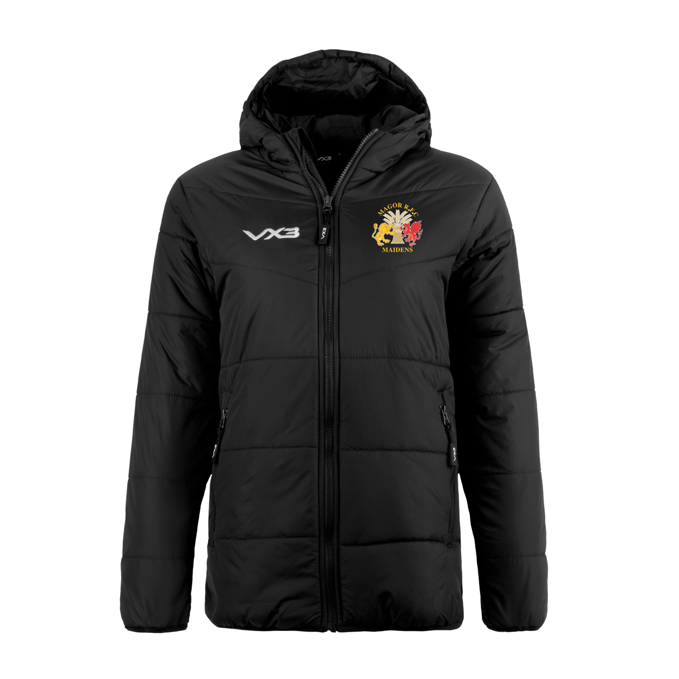 Magor RFC Maidens Lorica Quilted Jacket Ladies