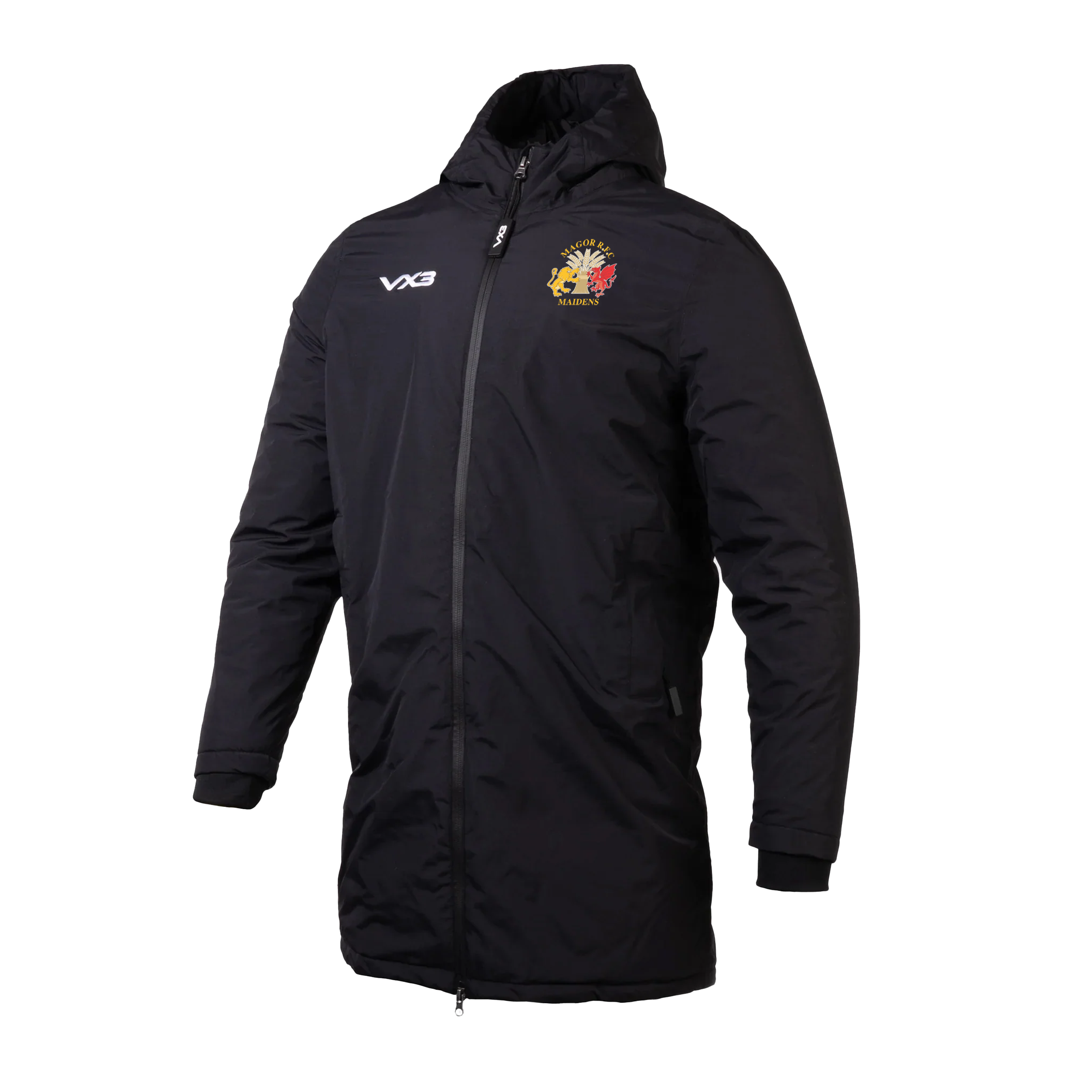 Magor RFC Maidens Nero Managers Jacket