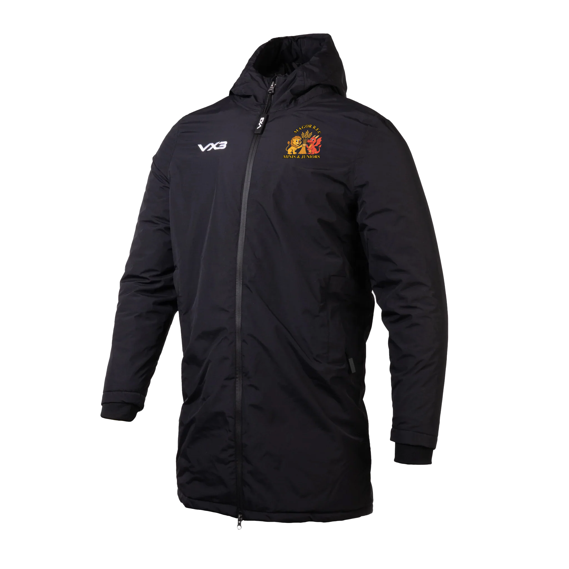 Magor RFC Minis Nero Managers Jacket
