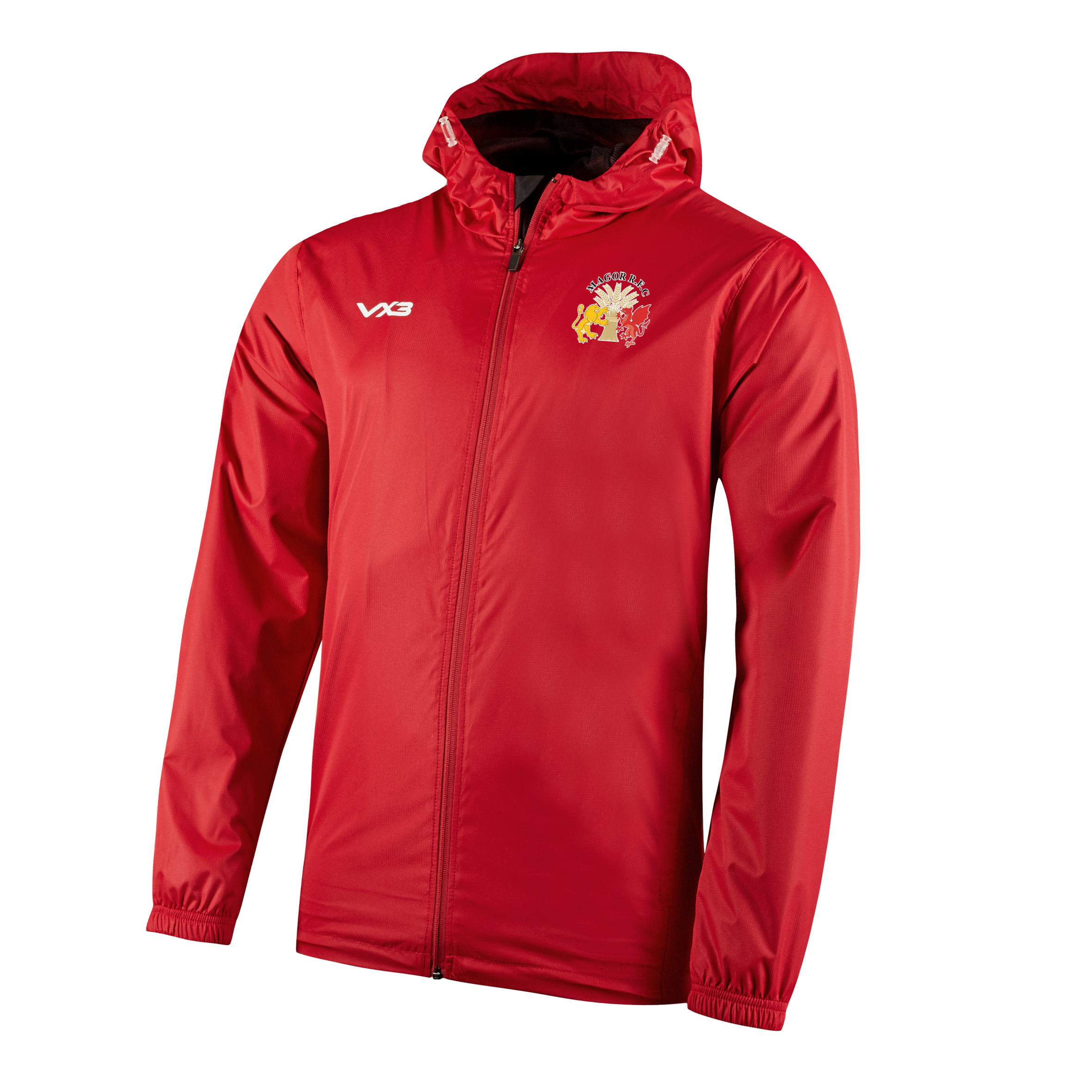 Magor RFC Red Primus Rain Jacket