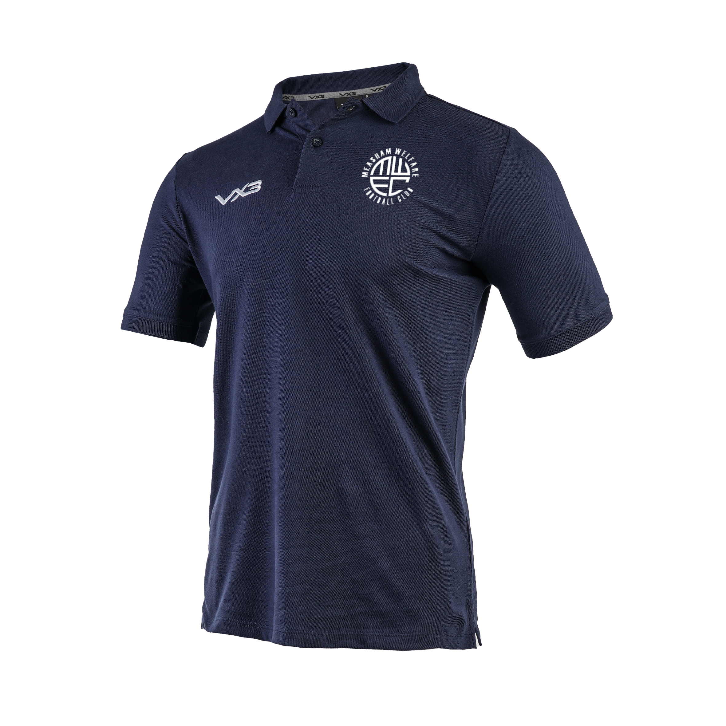 Measham Welfare FC Coaches Navy Primus Polo Shirt