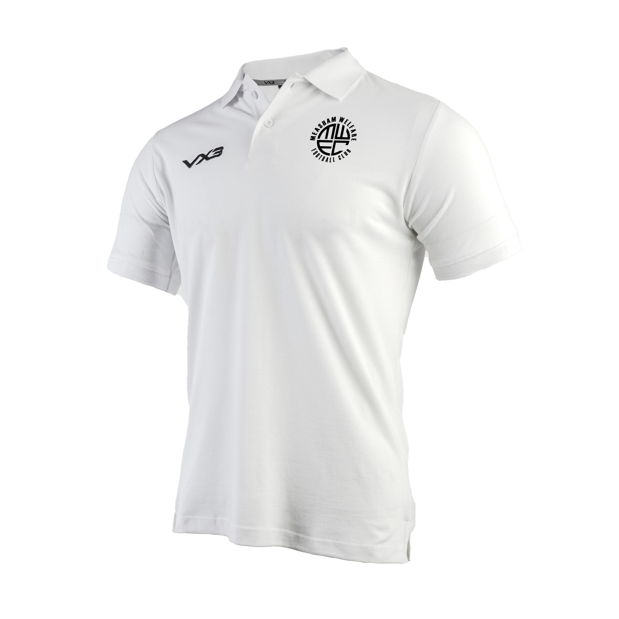 Measham Welfare FC Coaches White Primus Polo Shirt