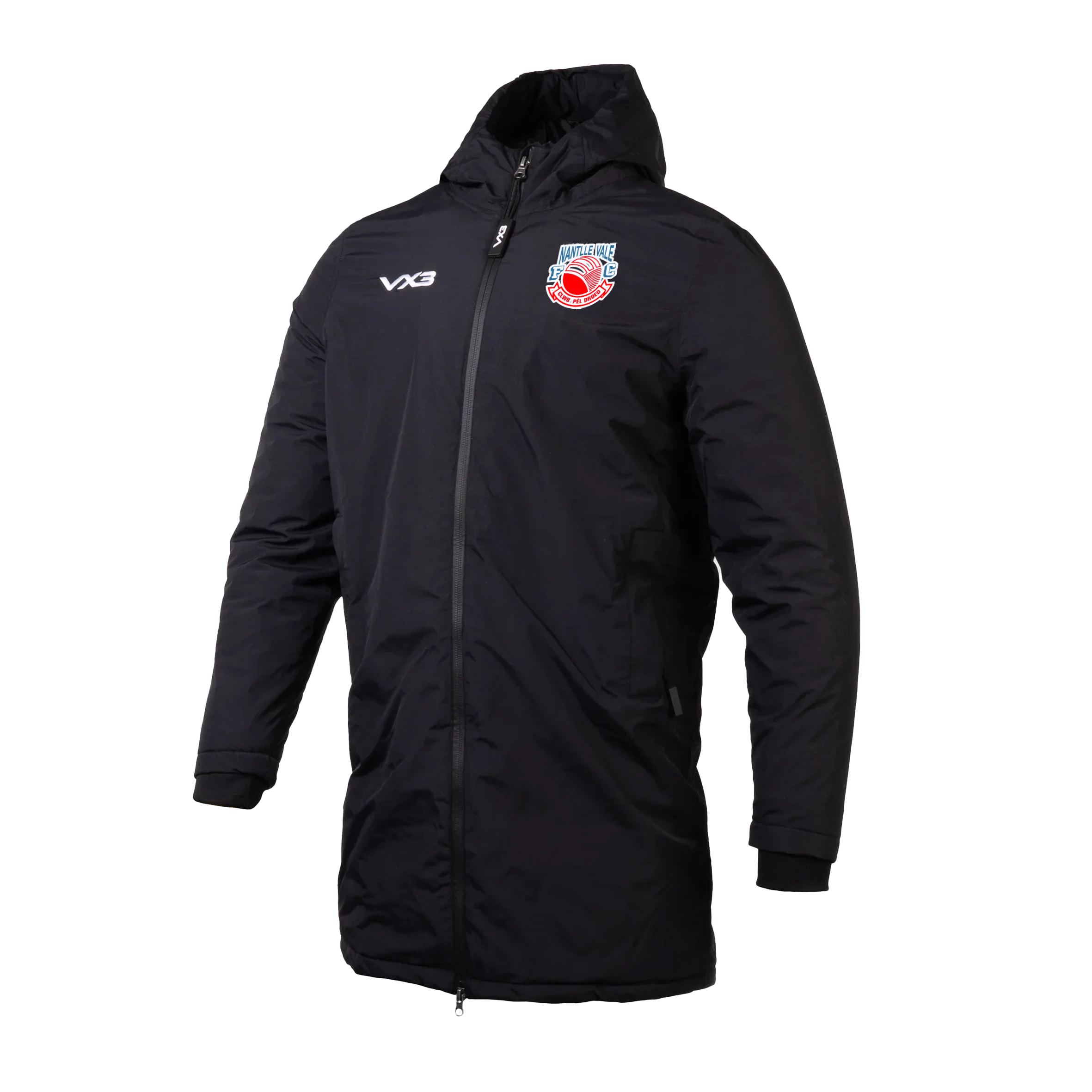 Nantlle Vale FC Nero Managers Jacket