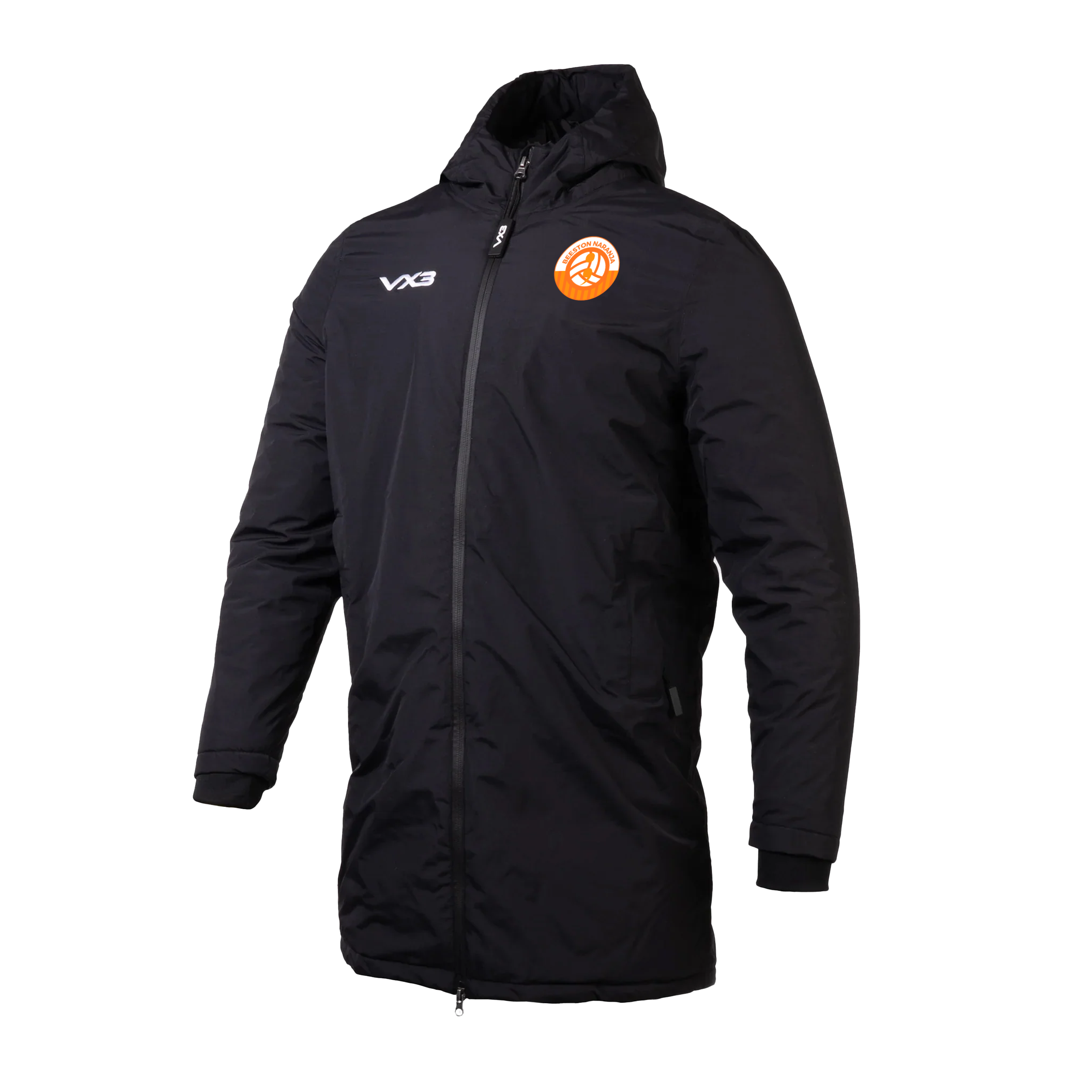 Beeston Naranja FC Nero Managers Jacket