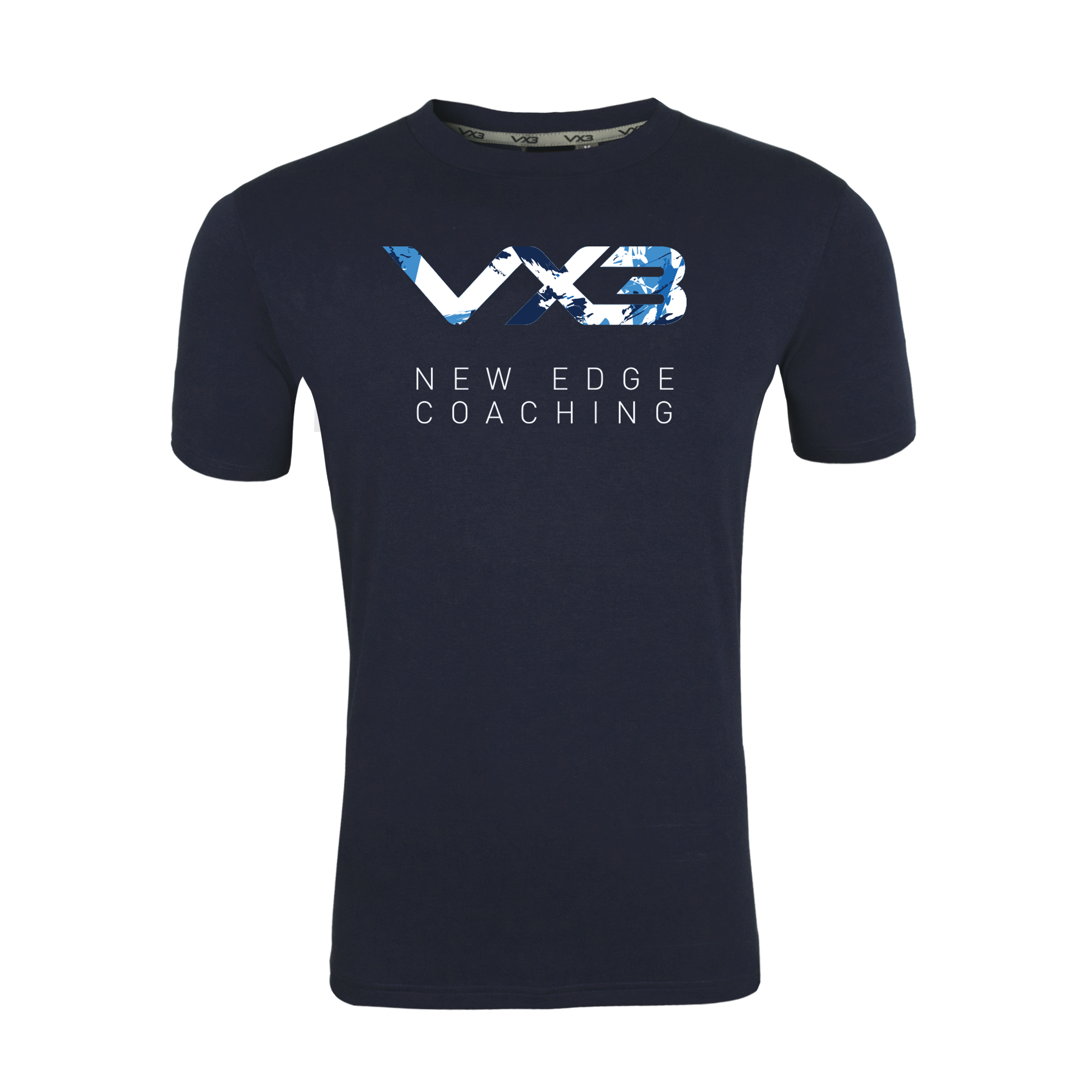 New Edge Coaching Navy Youth Invicta Tee