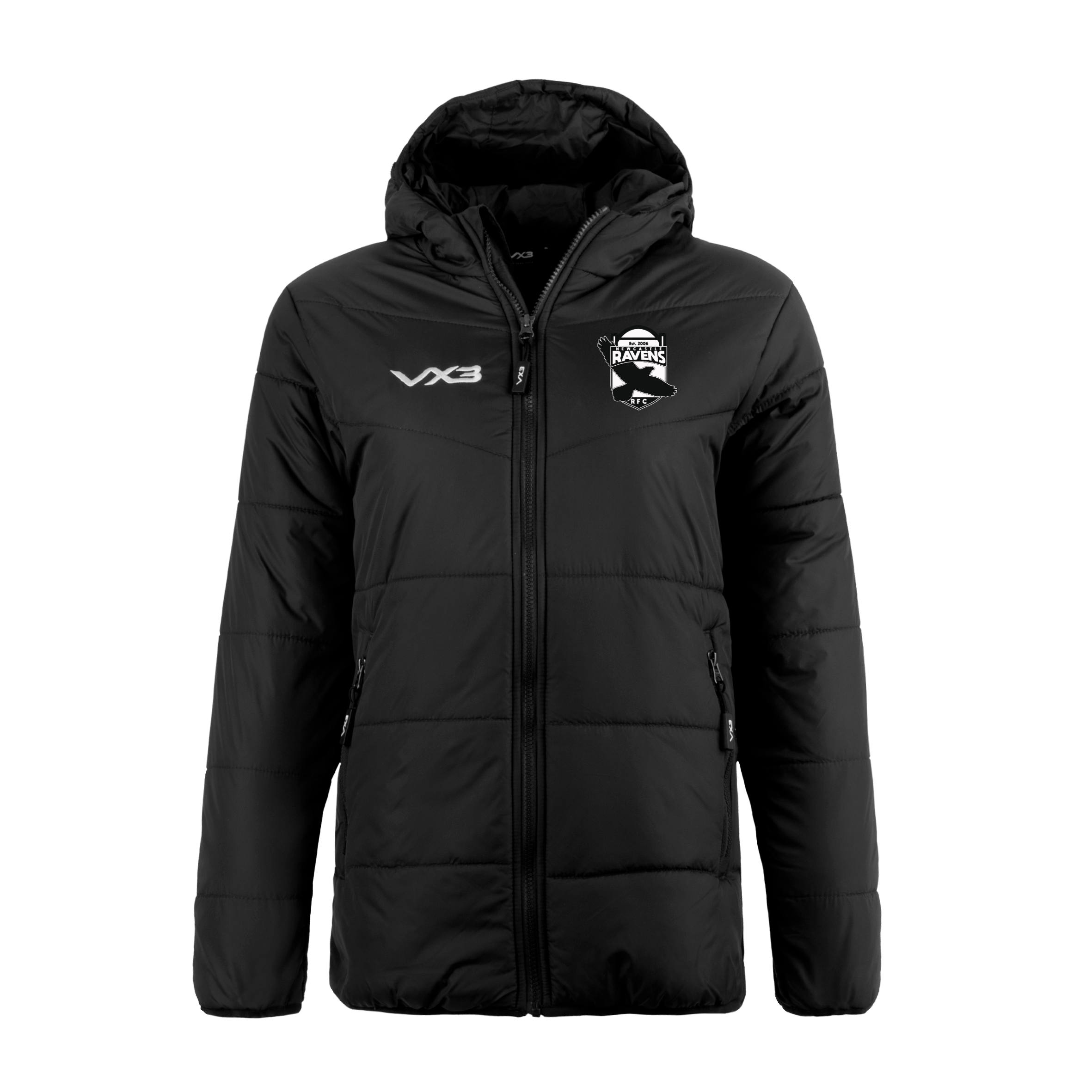 Newcastle Ravens Rugby Club Lorica Quilted Jacket Ladies