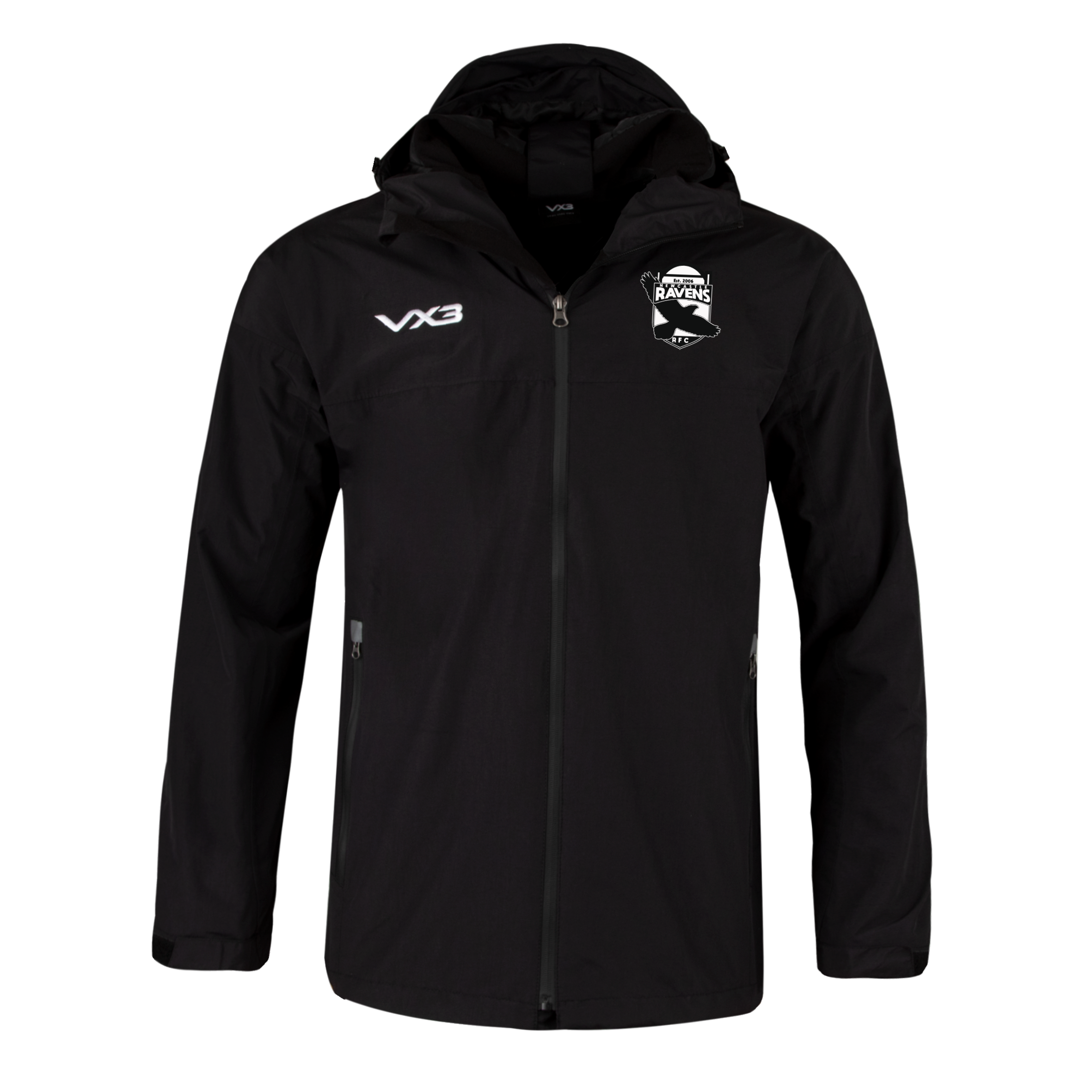 Newcastle Ravens Rugby Club Protego Waterproof Jacket