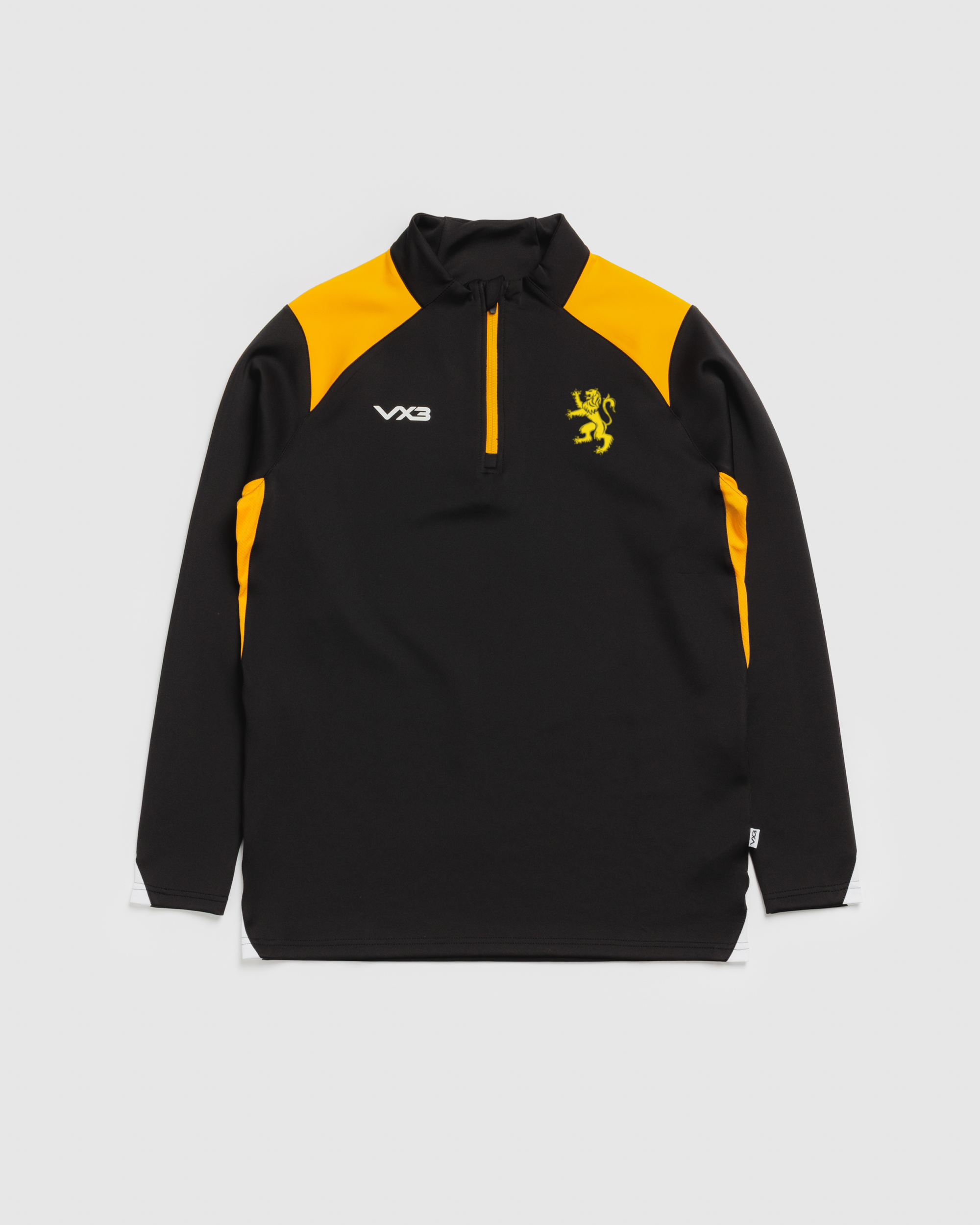 Old Hamptonians RFC Vertex Quarter Zip -Black/Amber/White