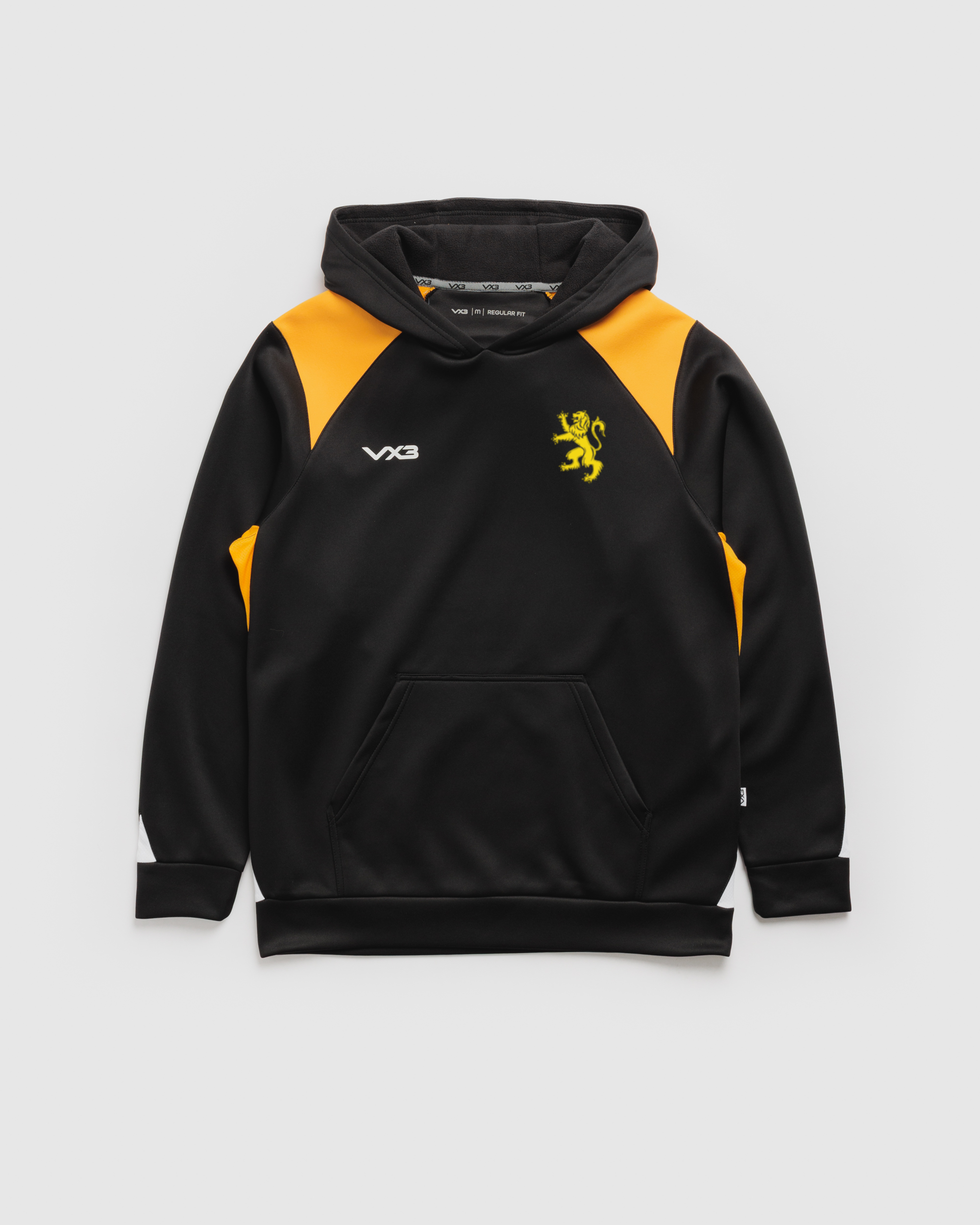 Old Hamptonians RFC Vertex Youth Hoodie -Black/Amber/White