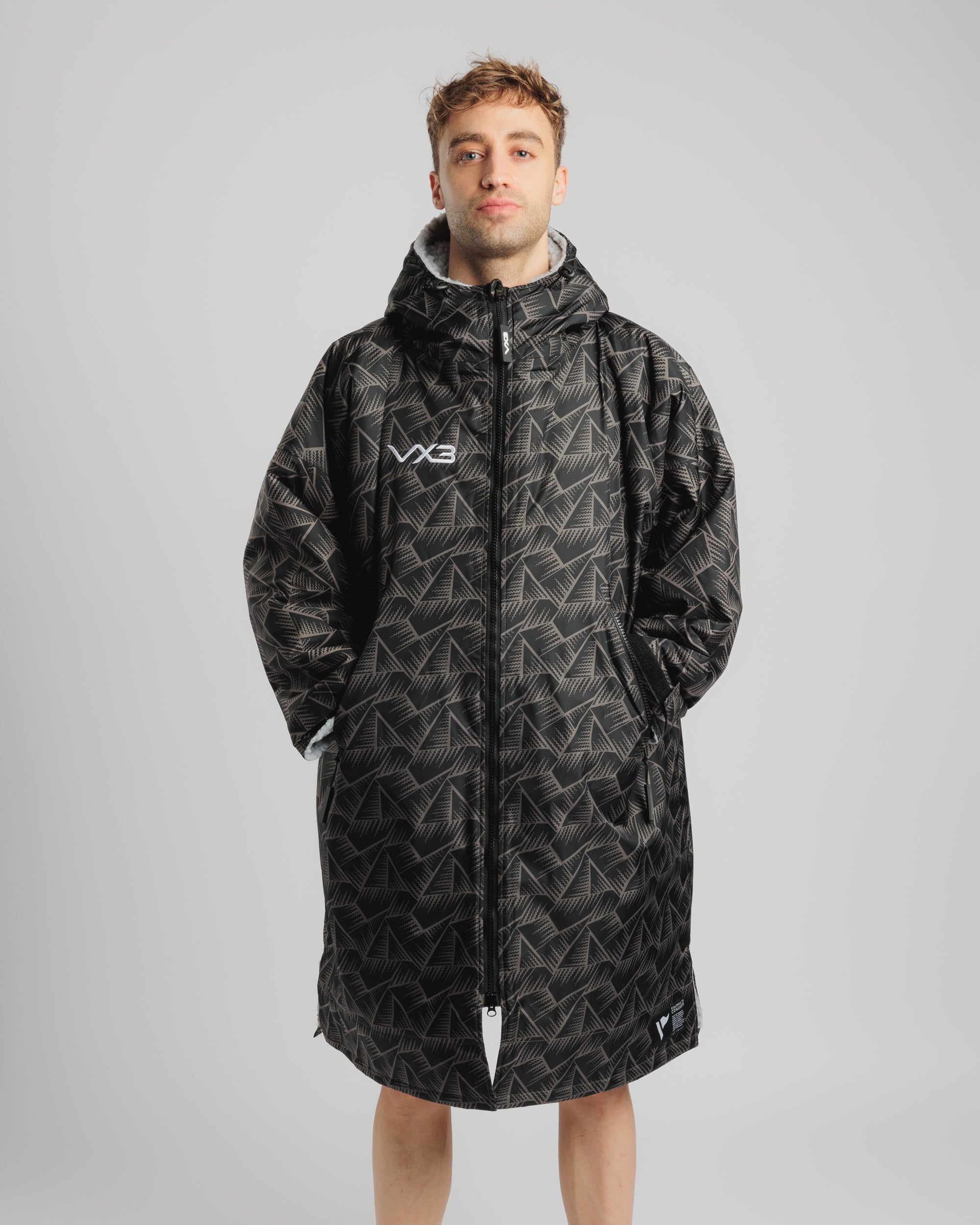 Duro Elite Sports Robe Storm/Grey