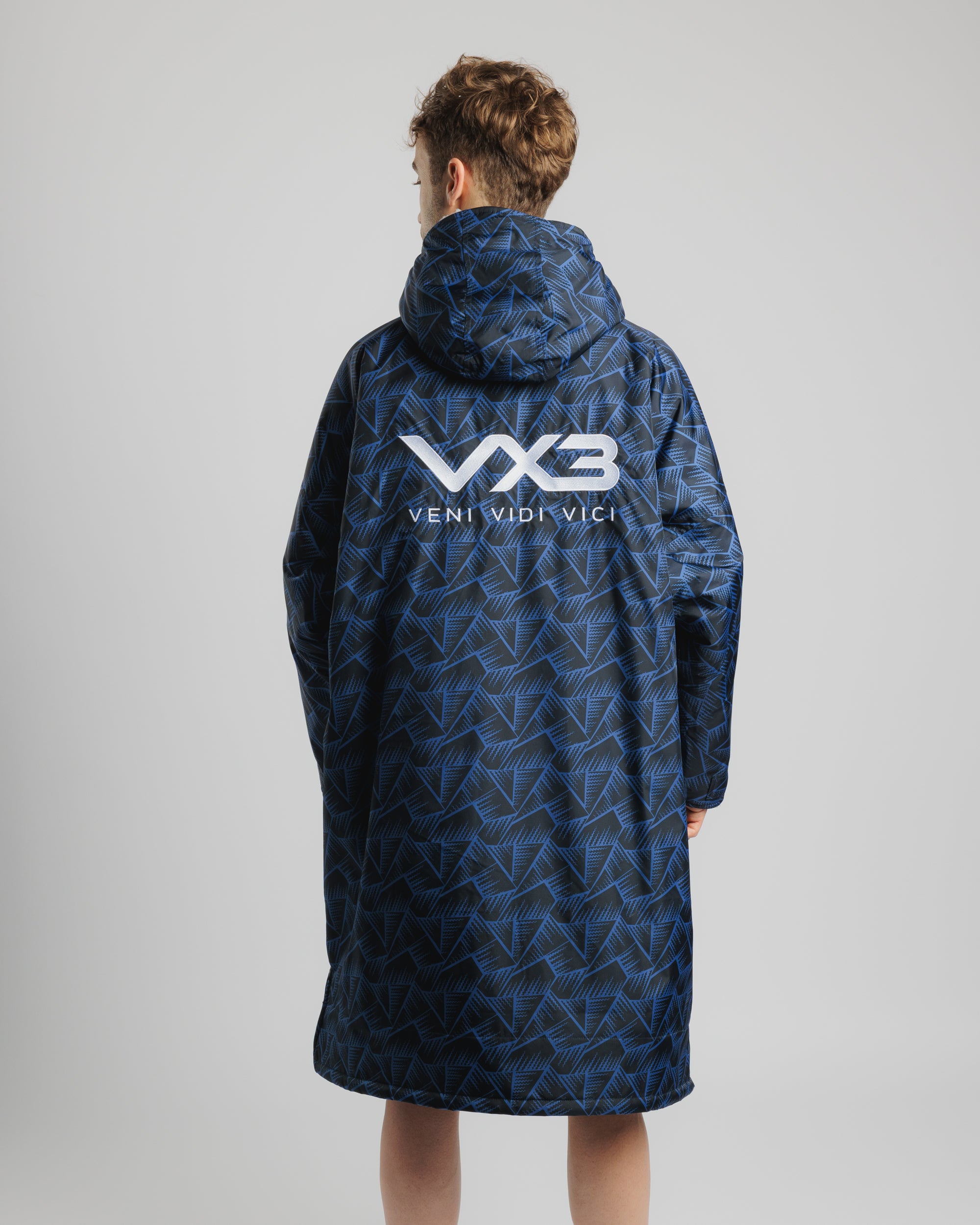 Duro Elite Sports Robe Marine/Grey