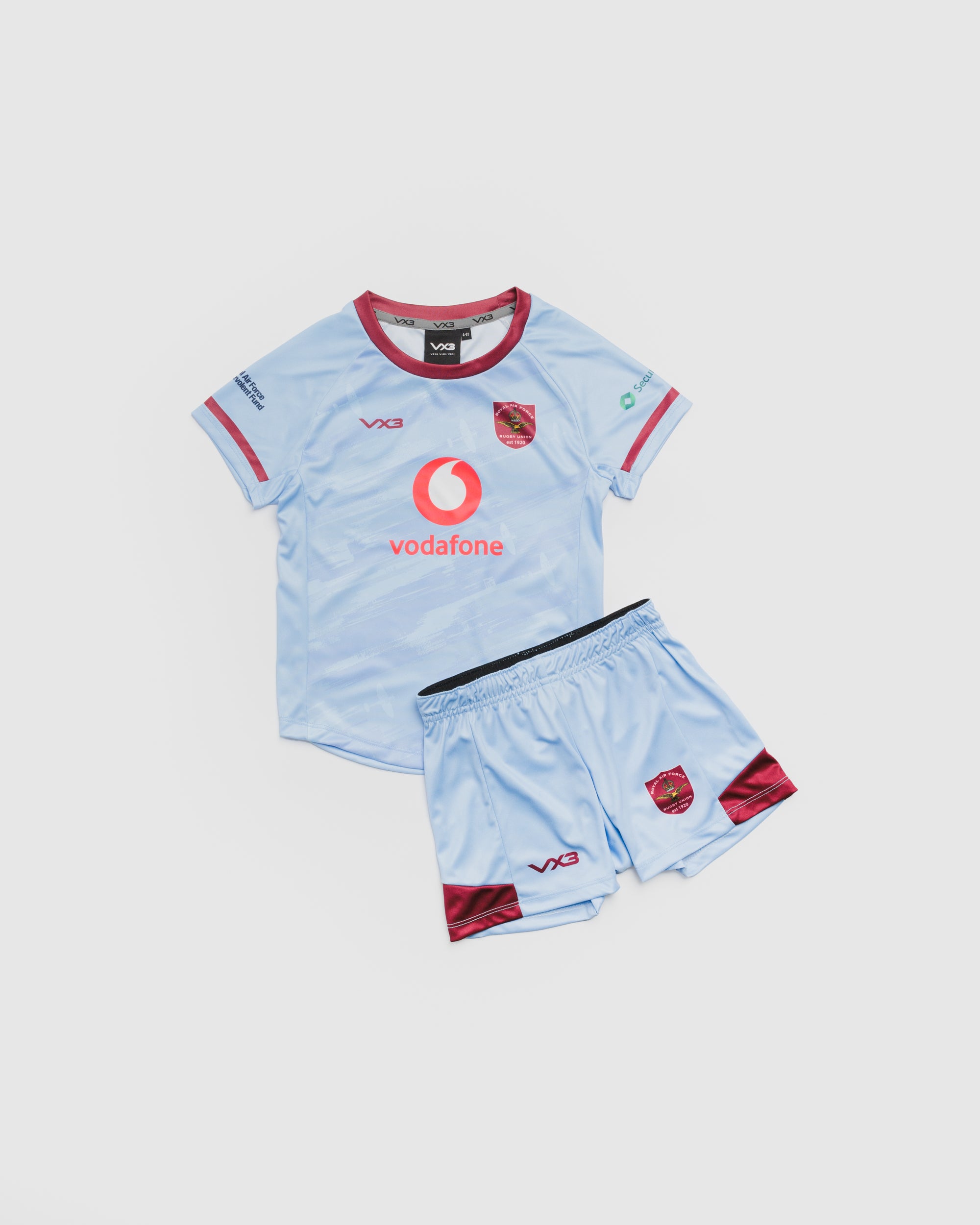 RAF Rugby Union 26-27 Replica Home Playing Kit INFANT