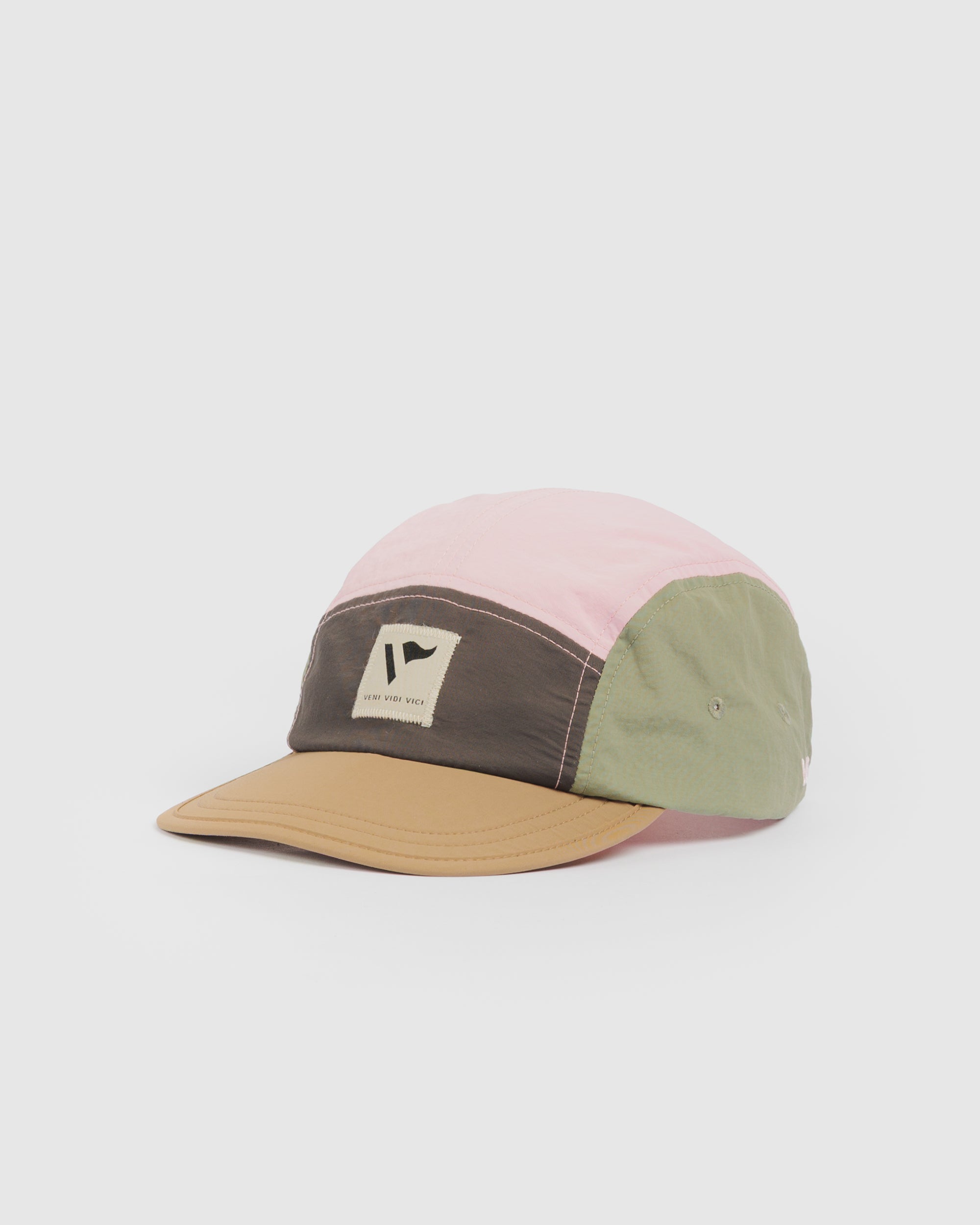 Linear 5 Panel Run Cap - Sunset Mist
