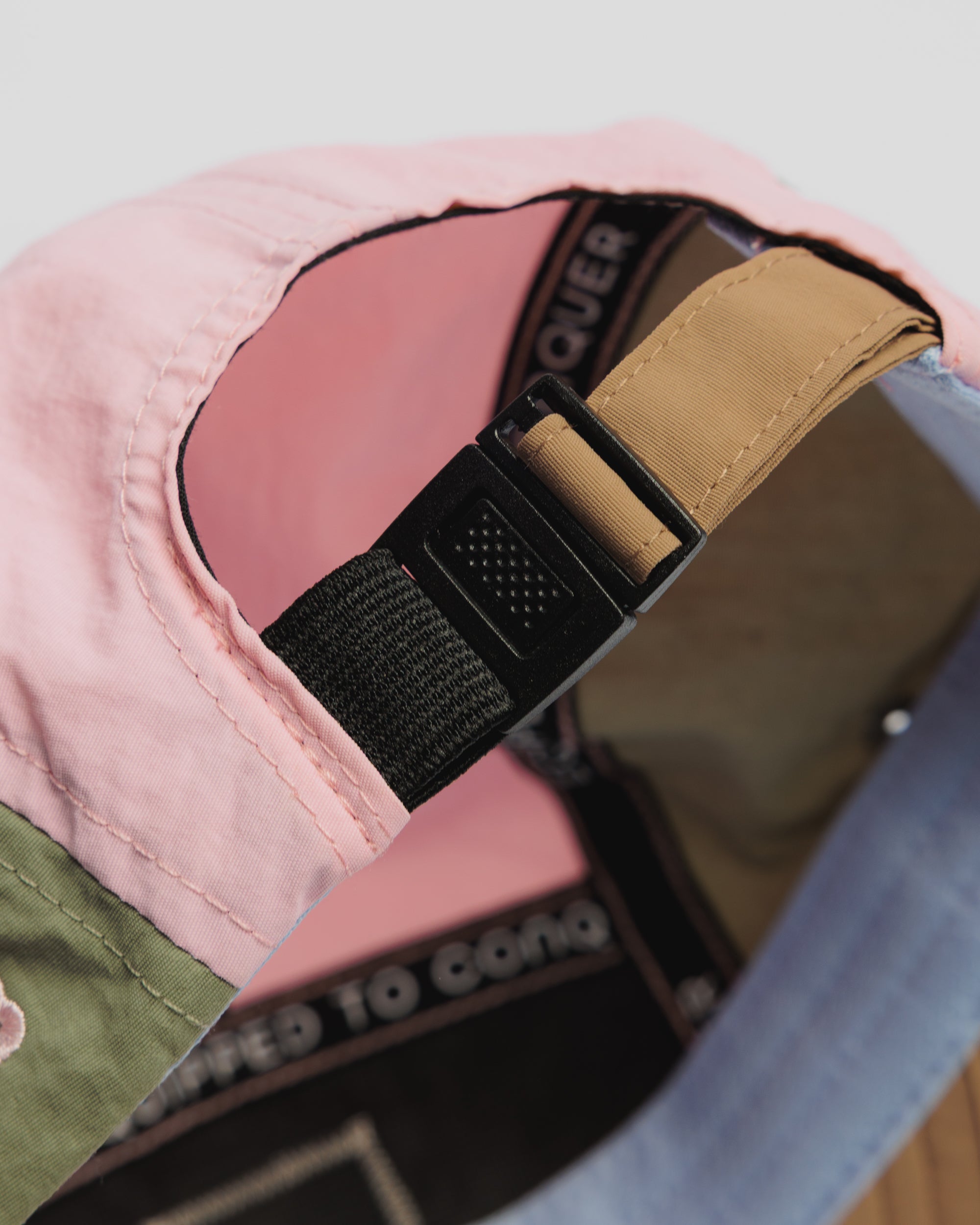 Linear 5 Panel Run Cap - Sunset Mist