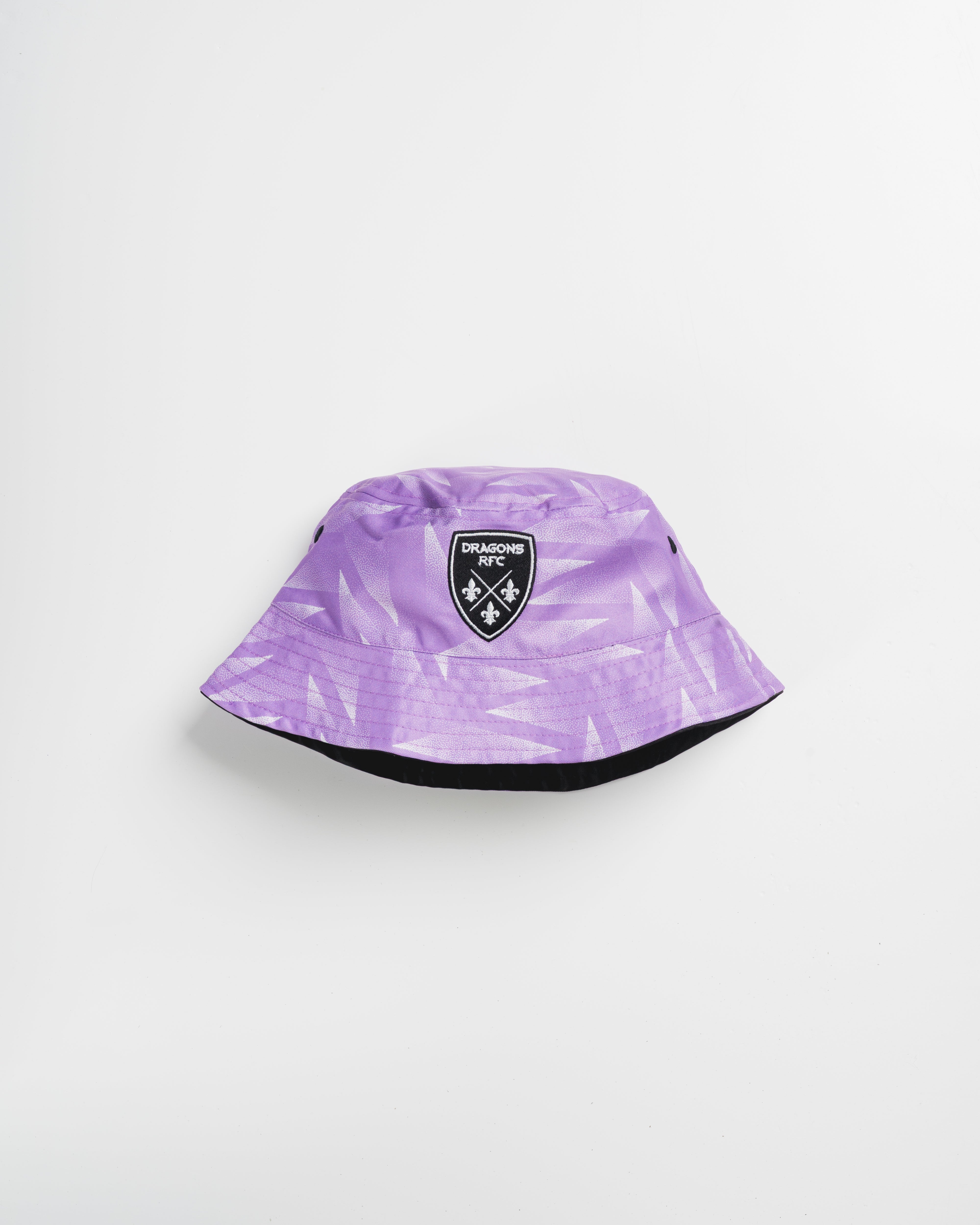 Dragons RFC 24/25  Reversible Bucket Hat - Black/Amber/Lavender