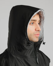 Duro Elite Sports Robe Black/Grey