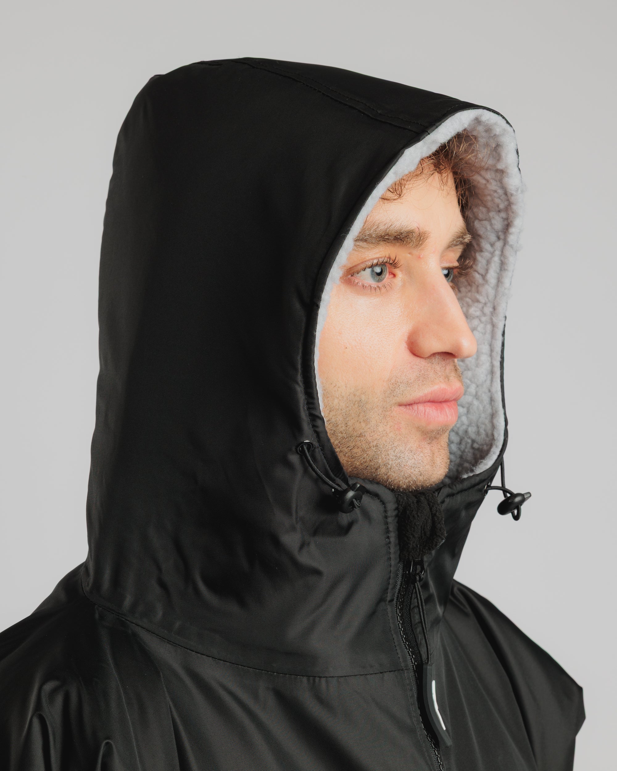 Duro Elite Sports Robe Black/Grey