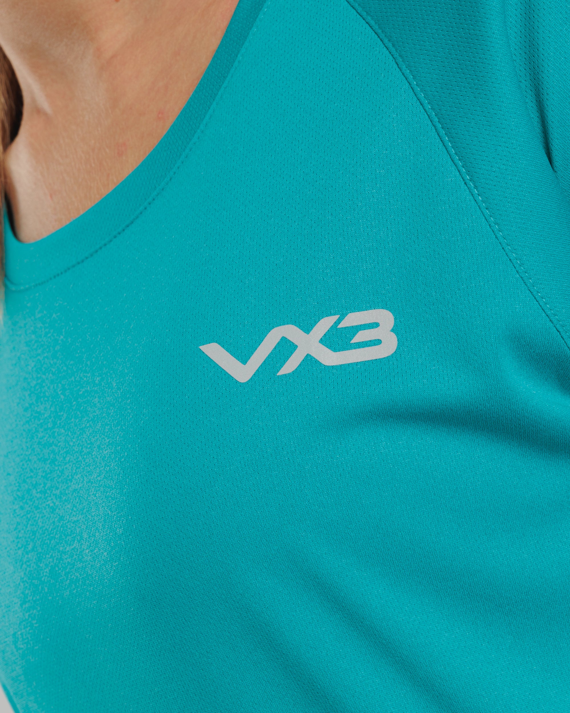 Aurora Tee Ladies Azure Blue