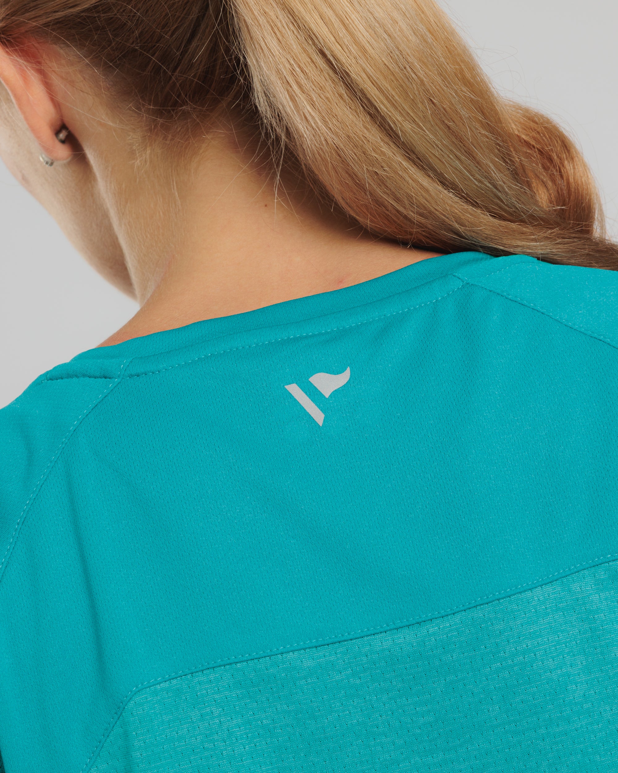 Aurora Tee Ladies Azure Blue