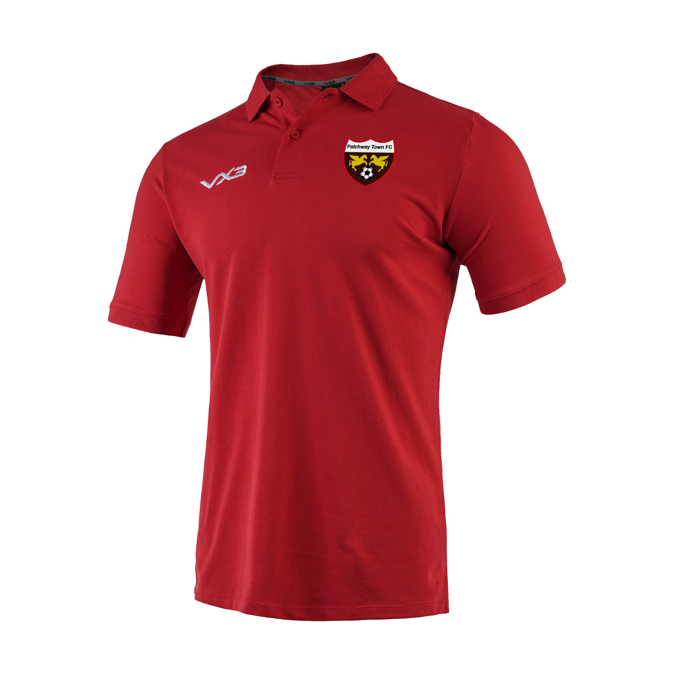 Patchway Town FC Primus Polo Shirt Red