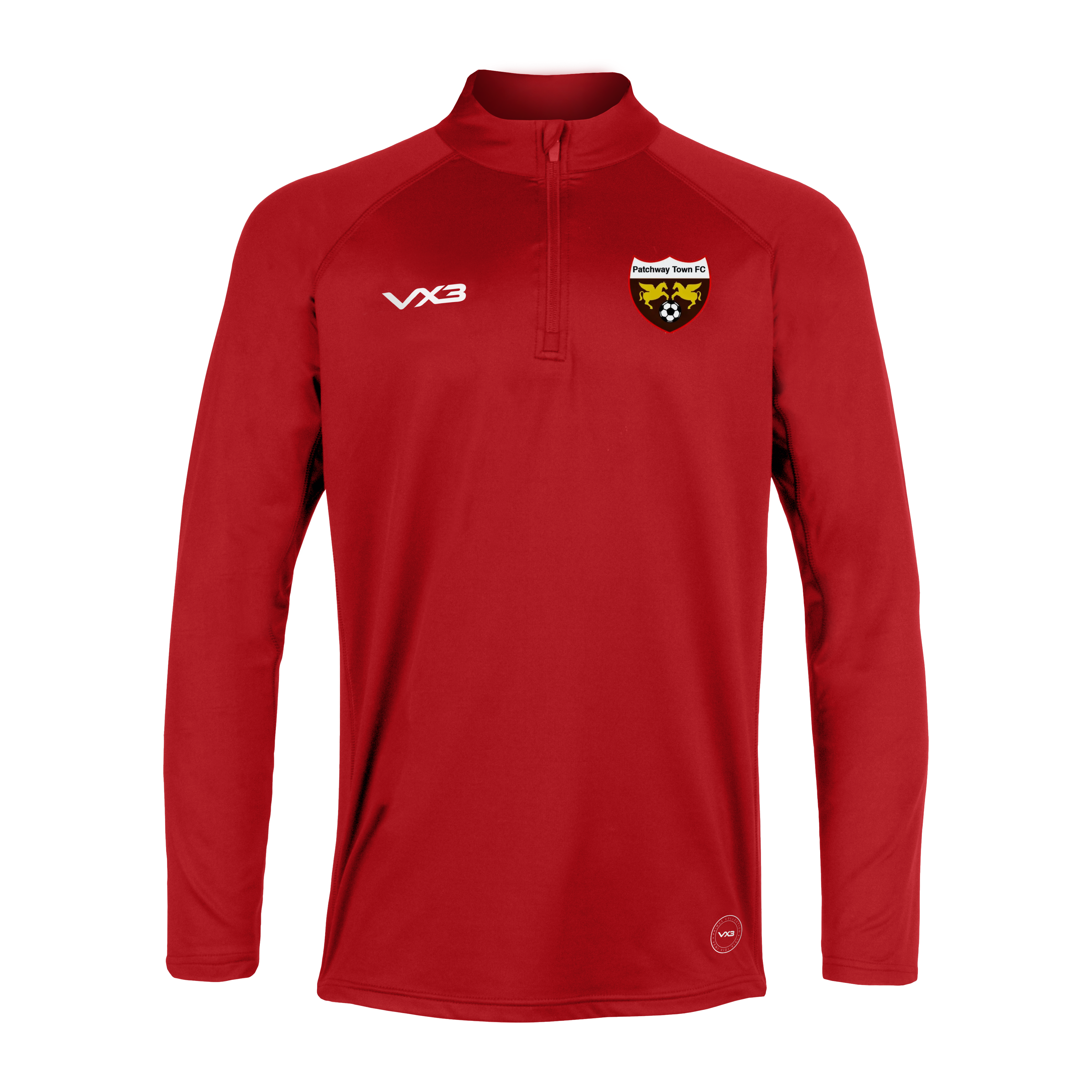 Patchway Town FC Primus Quarter Zip Red