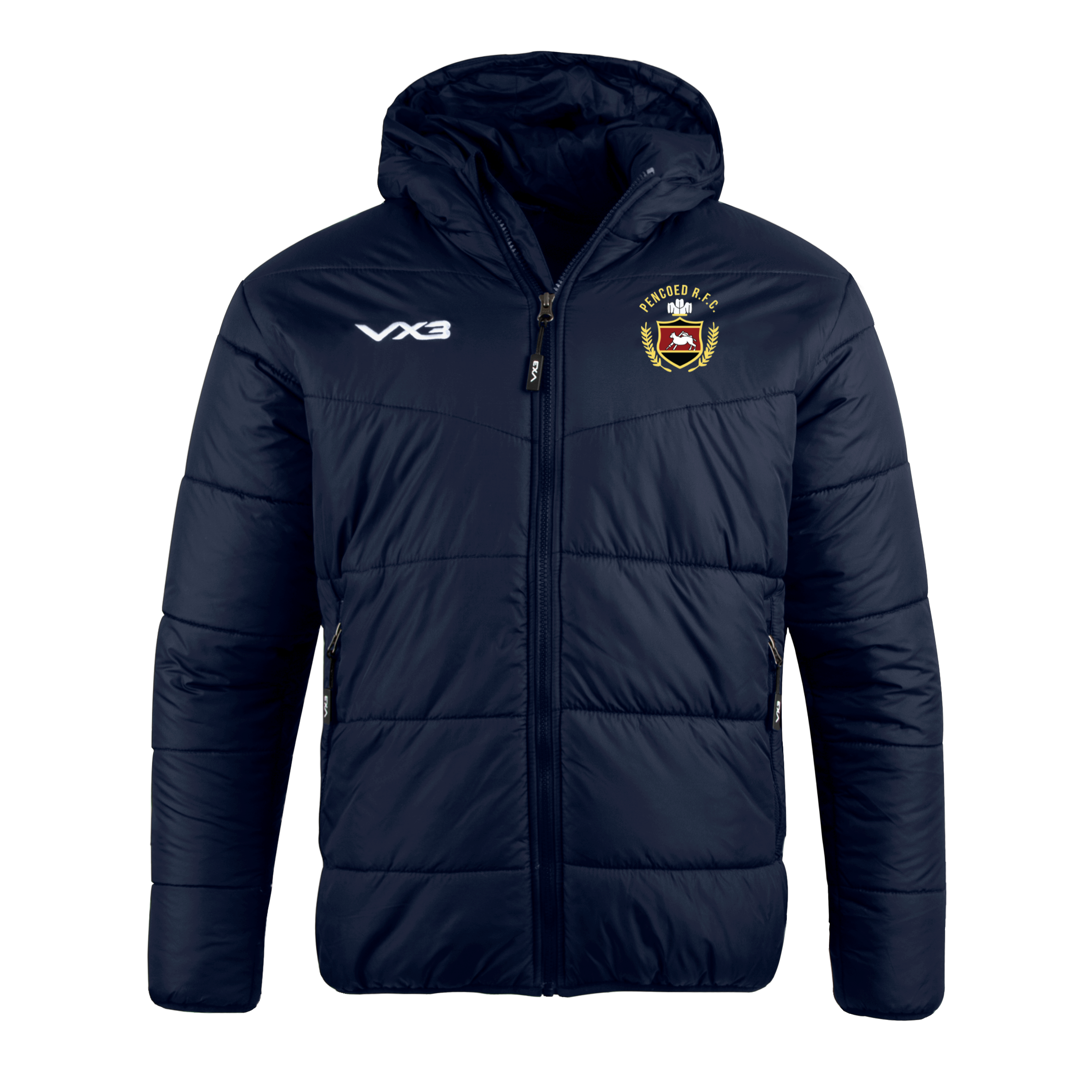 Pencoed RFC Lorica Quilted Jacket Youth