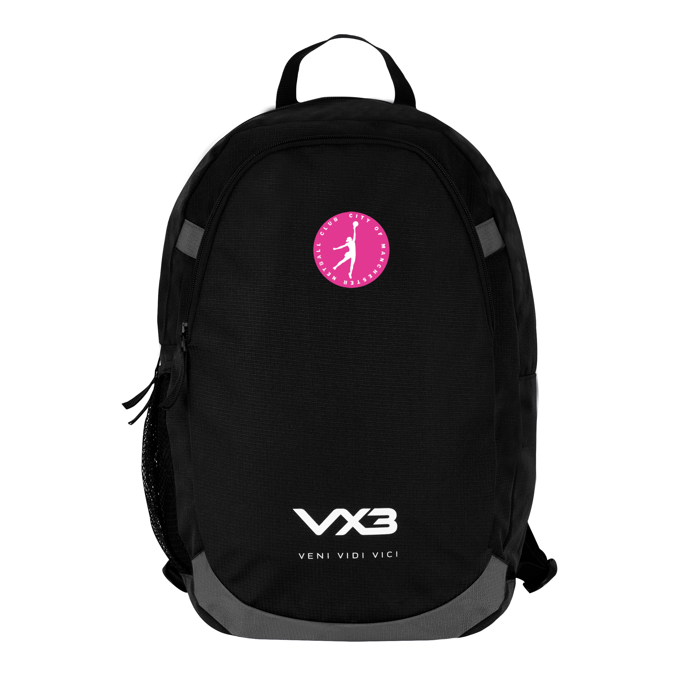City of Manchester Netball Performance Backpack Black/Dark