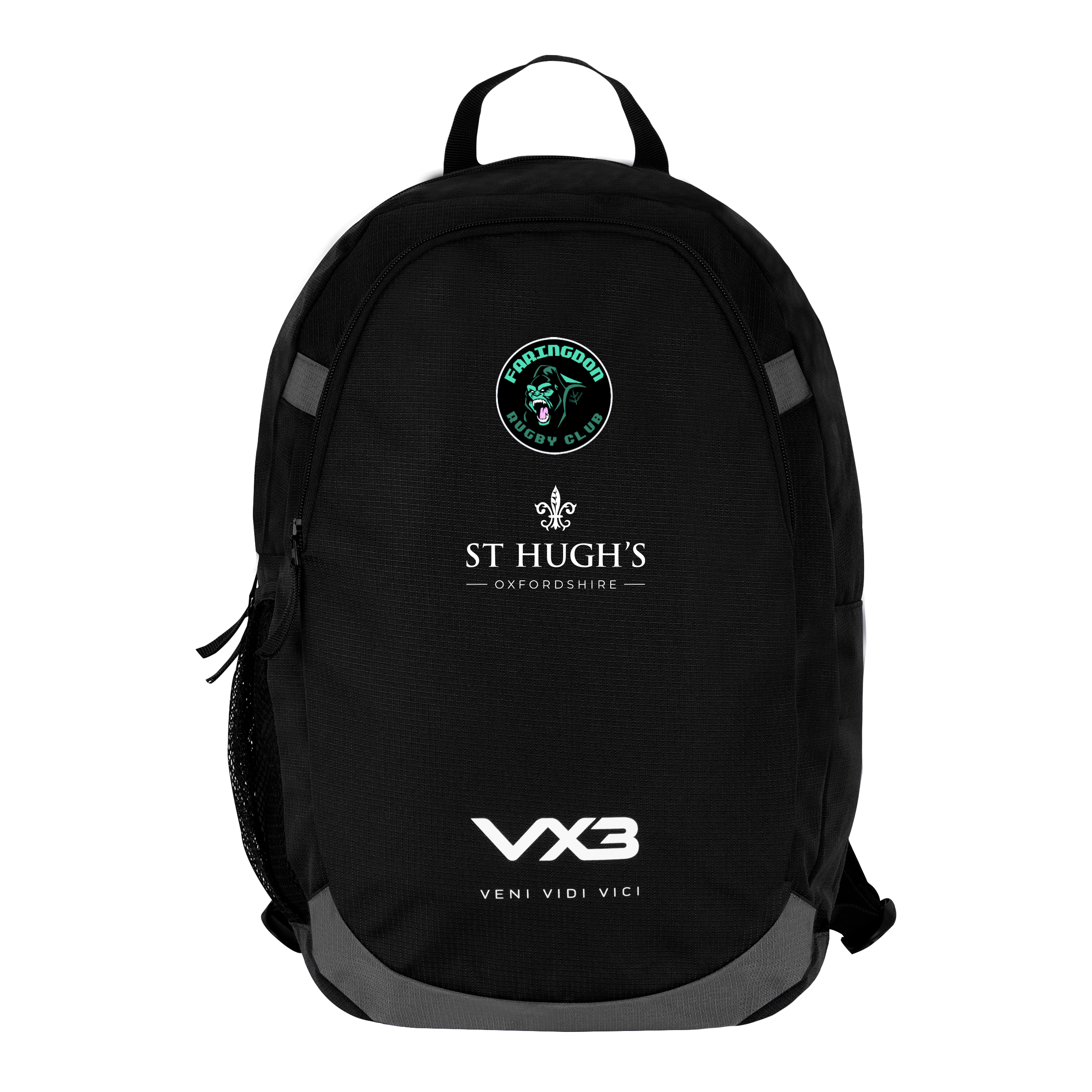 Faringdon Rugby Club Youth Performance Backpack Black/Dark
