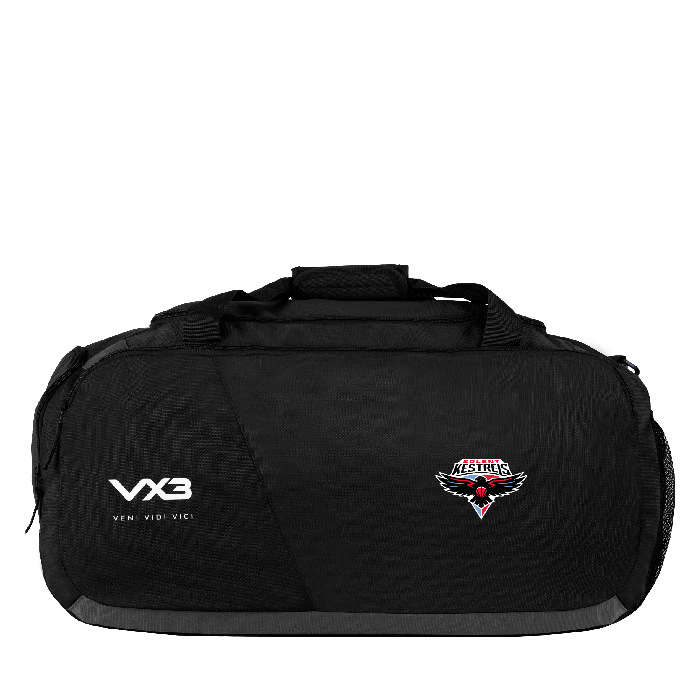 Team Solent Kestrels Basketball Performance Kit Bag Black/Dark