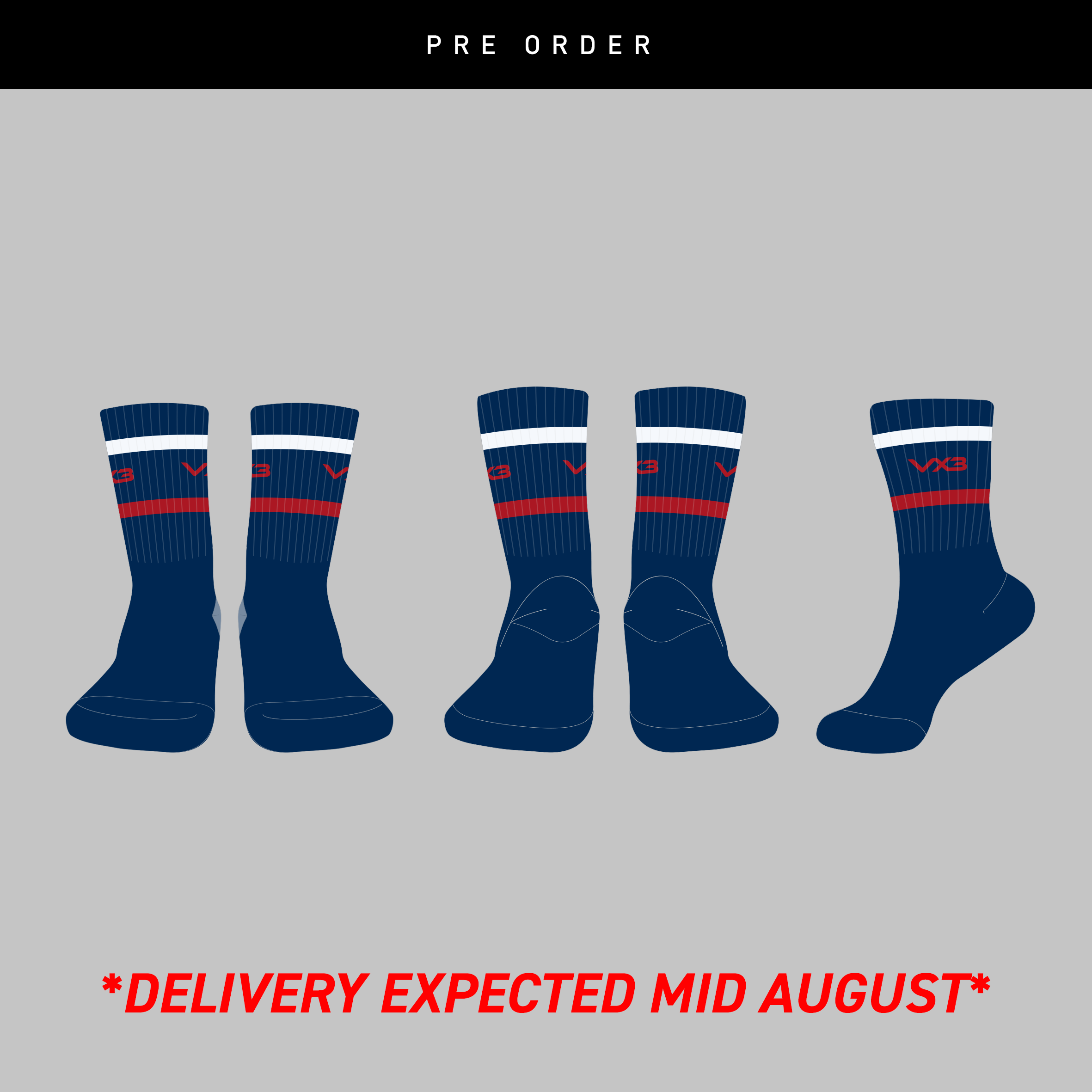 Light Dragoons Regiment - Bespoke Socks