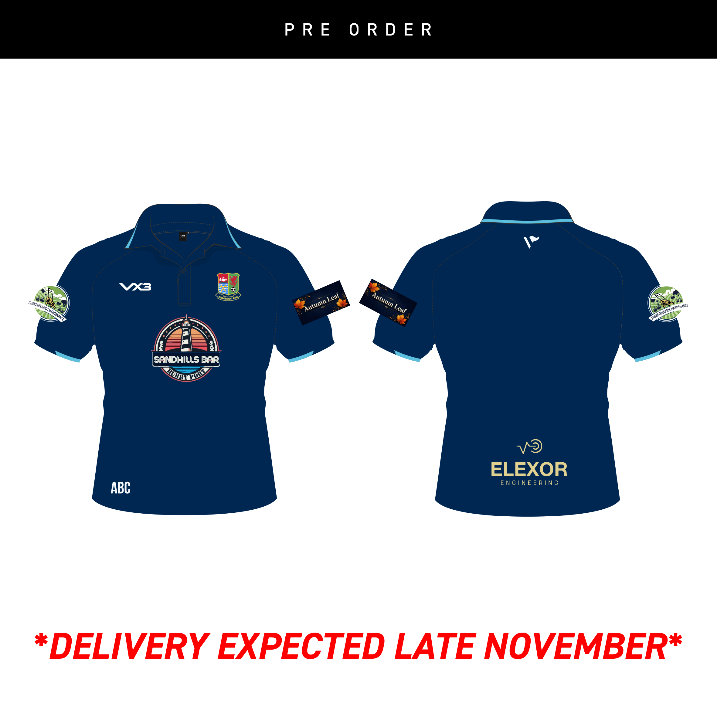 Pembrey AFC Sublimated Polo