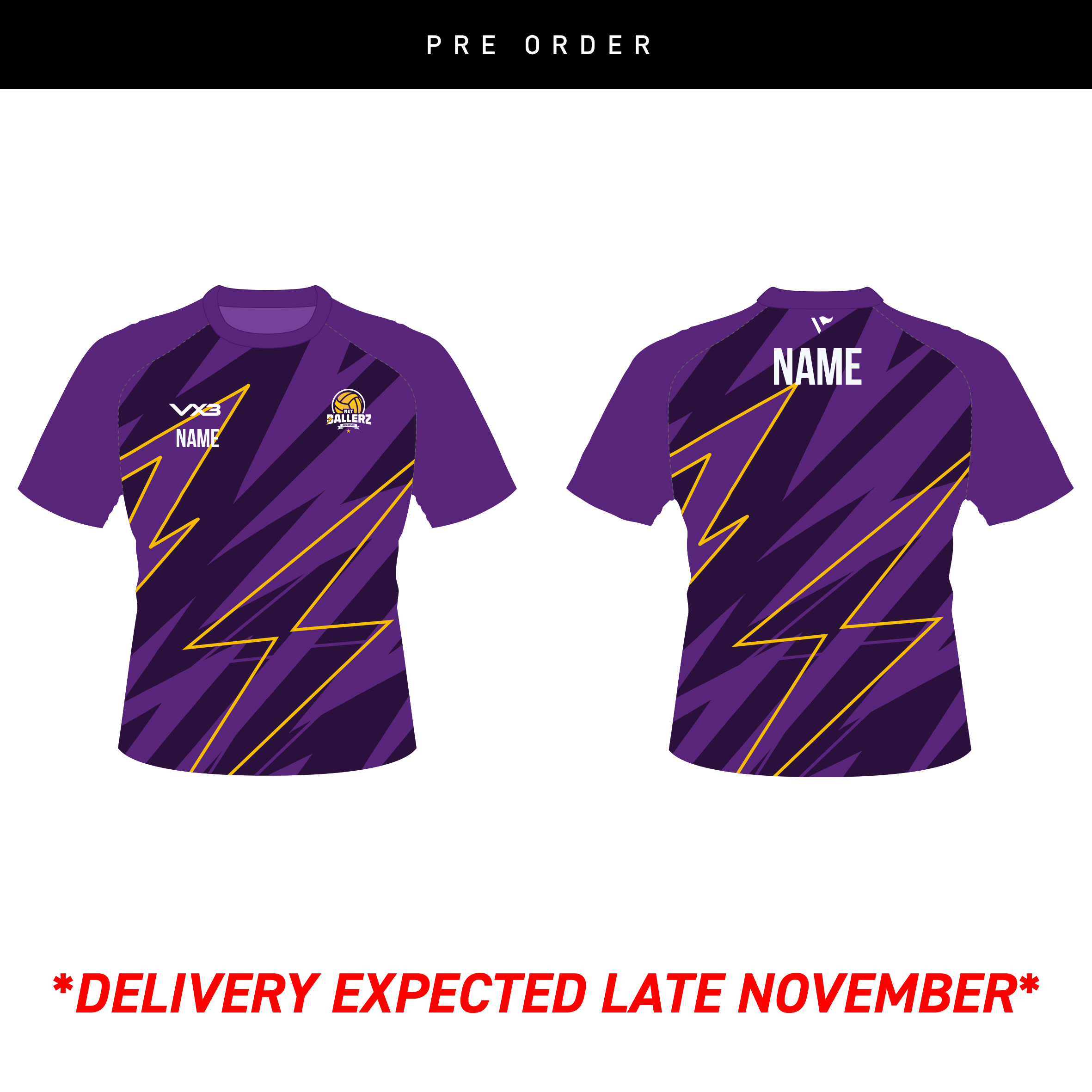 Netballerz Academy Performance Tee
